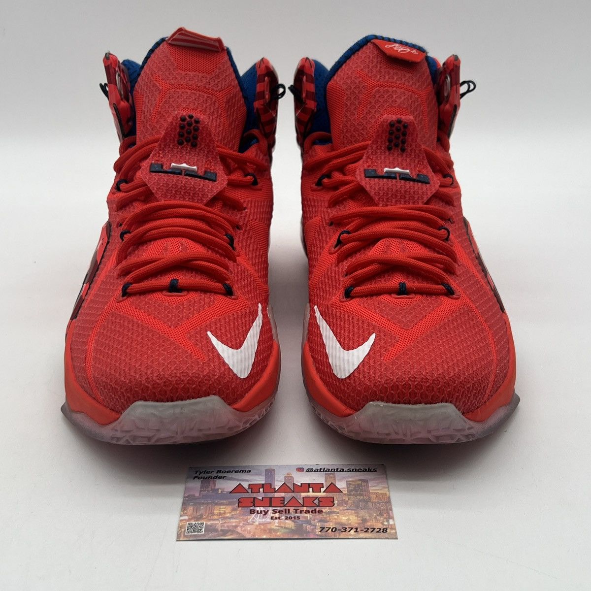 Nike Lebron 12 USA Size US 10.5 / EU 43-44 - 2 Thumbnail