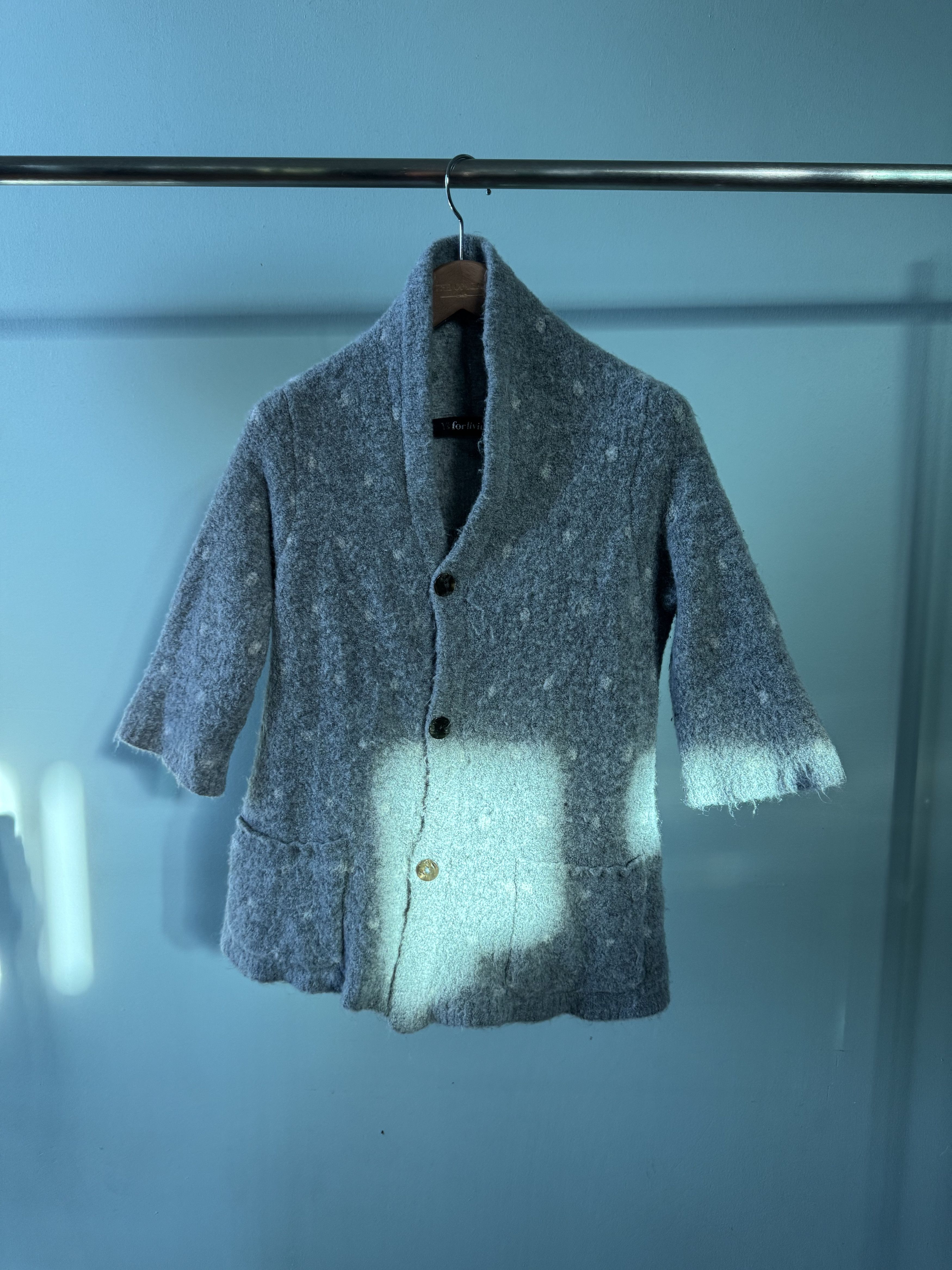 Y's × Yohji Yamamoto Mohair s/s cardigan Size US S / EU 44-46 / 1 - 12 Thumbnail