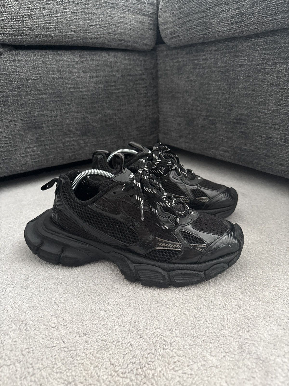 Balenciaga Balenciaga 3xl black mesh size 41 Size US 9 / EU 42 - 1 Thumbnail