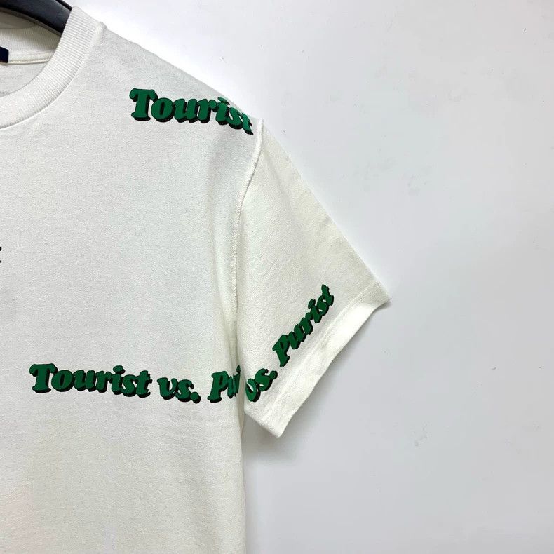 Louis Vuitton Louis Vuitton White and green slogan short sleeves 2503-Nex Size US M / EU 48-50 / 2 - 6 Thumbnail