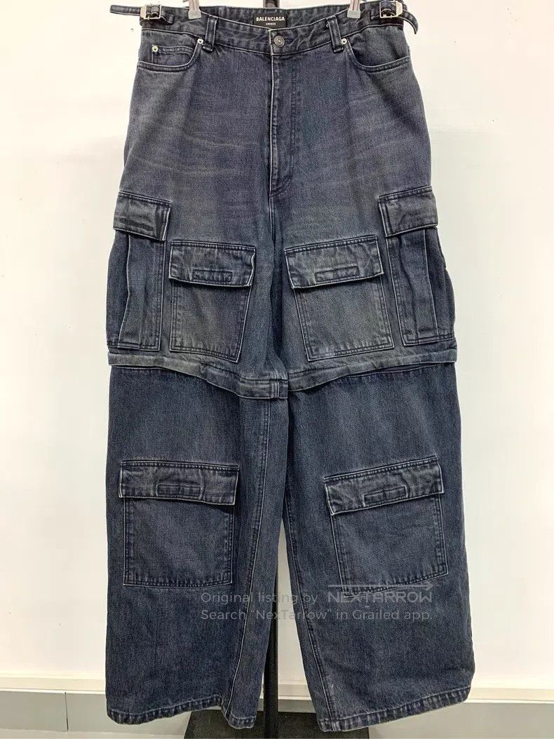 Balenciaga Balenciaga Detachable straight jeans Size US 34 / EU 50 - 1 Thumbnail