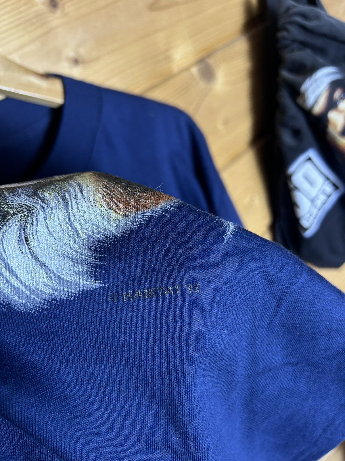 Habitat Vintage 90’s Habitat wolfs single stitch made in USA shirt Size US XL / EU 56 / 4 - 4 Thumbnail