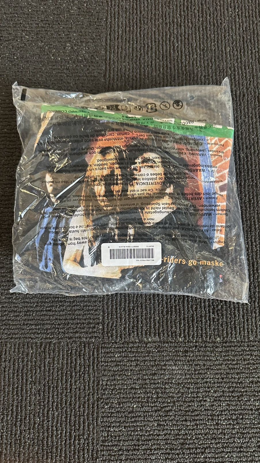 Supreme melvins Prick tee (black) (M)