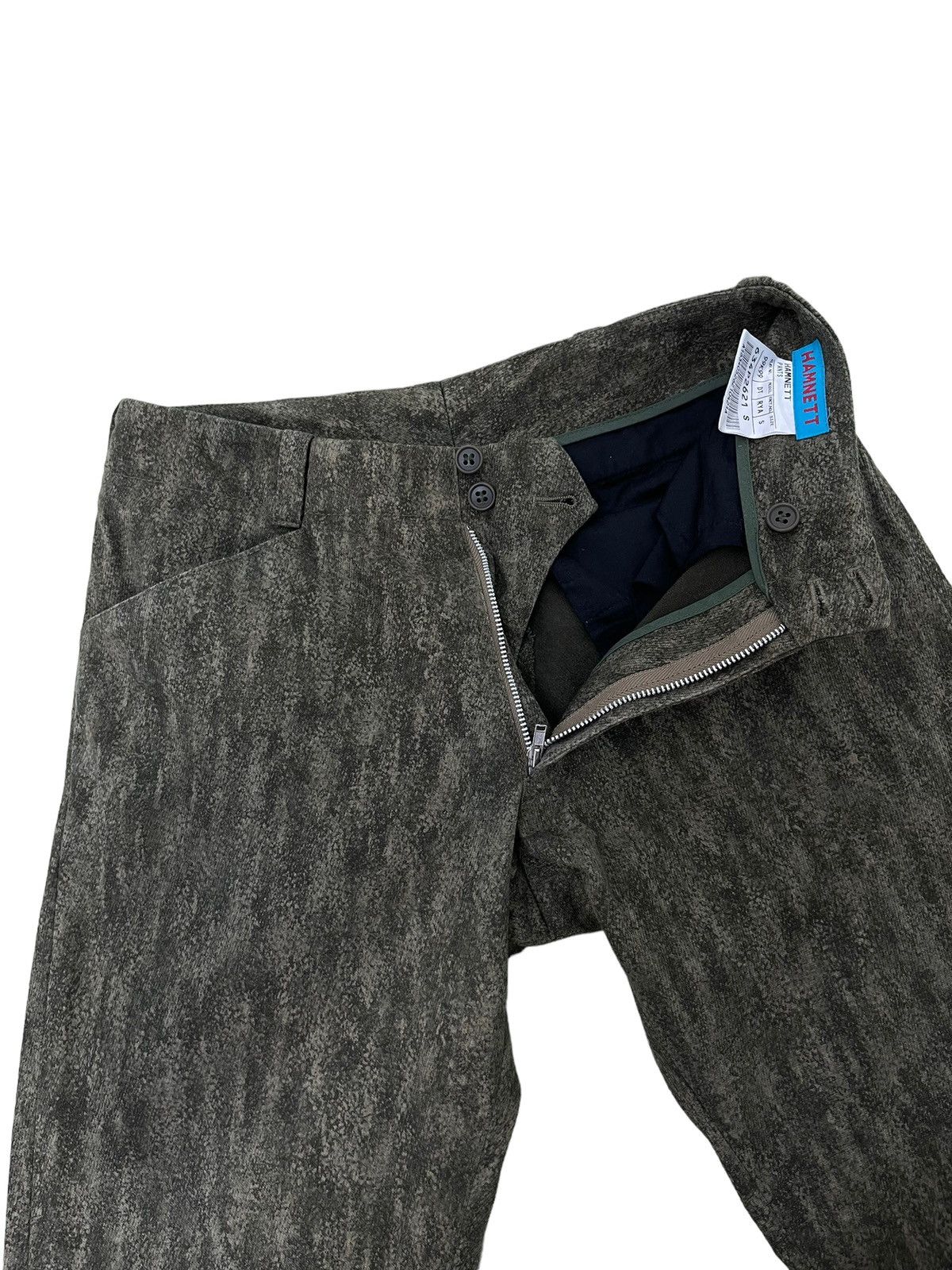 Le Grande Bleu (L.G.B.) Flare Pant Katharine Hamnett Full Pattern Low Rise 6🟦3 Size US 28 / EU 44 - 9 Thumbnail