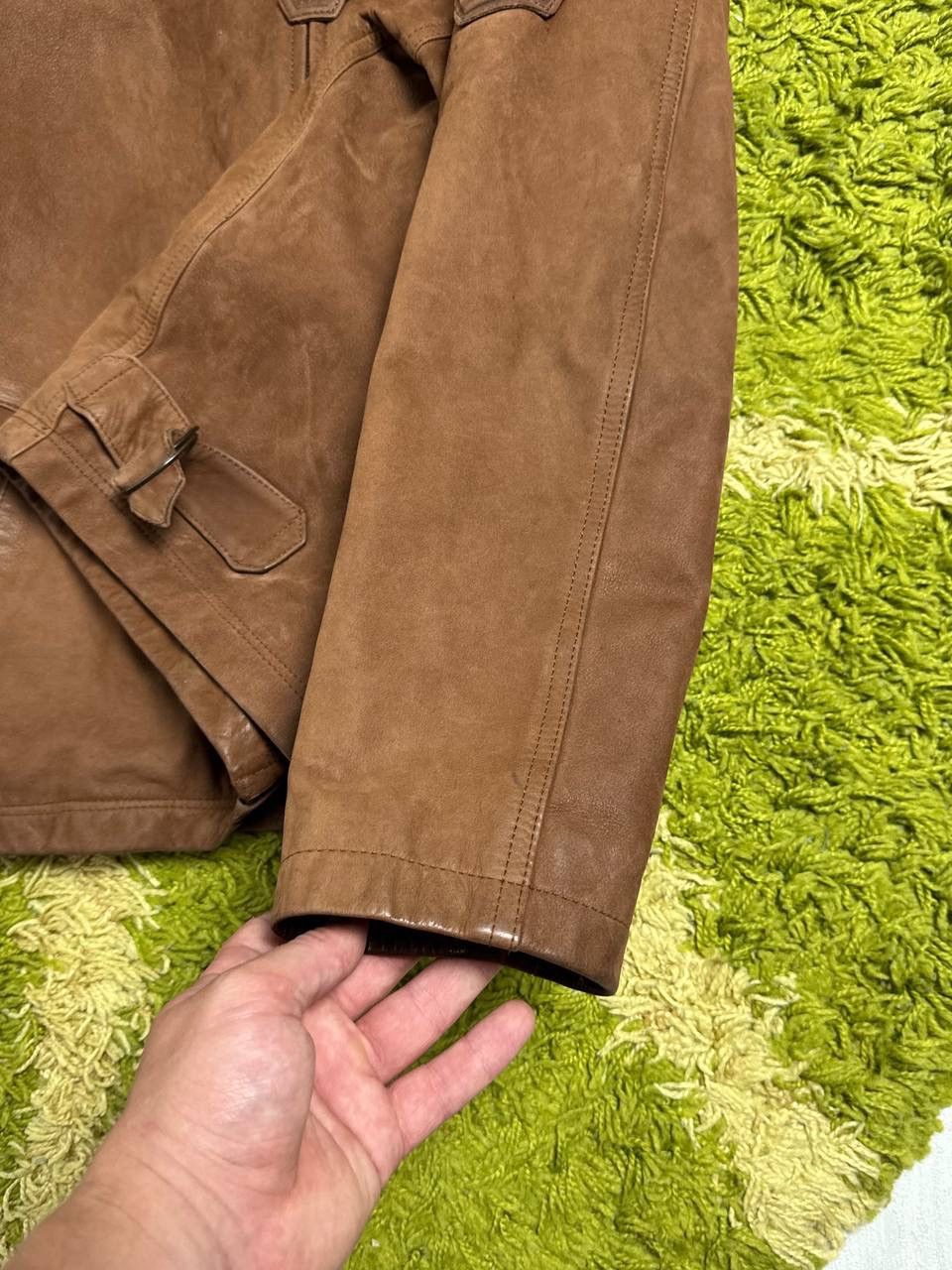Puma RARE Archival x Puma Brown Leather Jacket Size US M / EU 48-50 / 2 - 4 Thumbnail