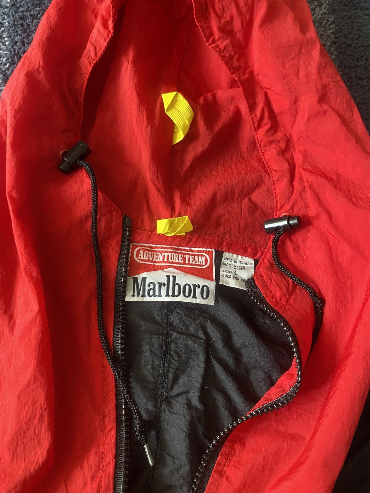 Vintage Marlboro adventure team windbreaker Size US L / EU 52-54 / 3 - 4 Thumbnail