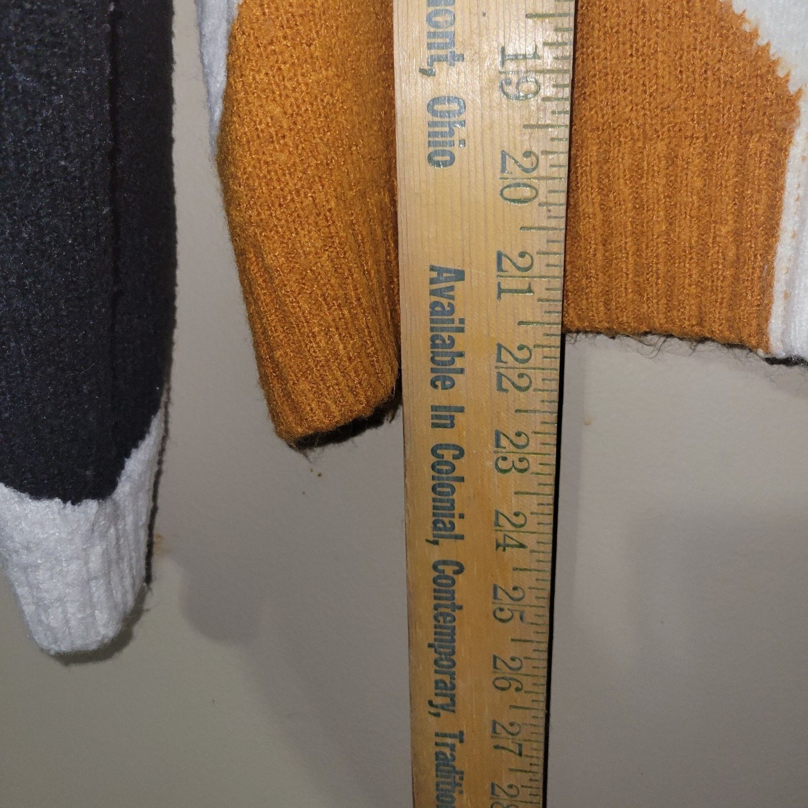& Other Stories A Beautiful Soul Colorblock Sweater Size X Ivory Multicolor Size XL / US 12-14 / IT 48-50 - 2 Thumbnail