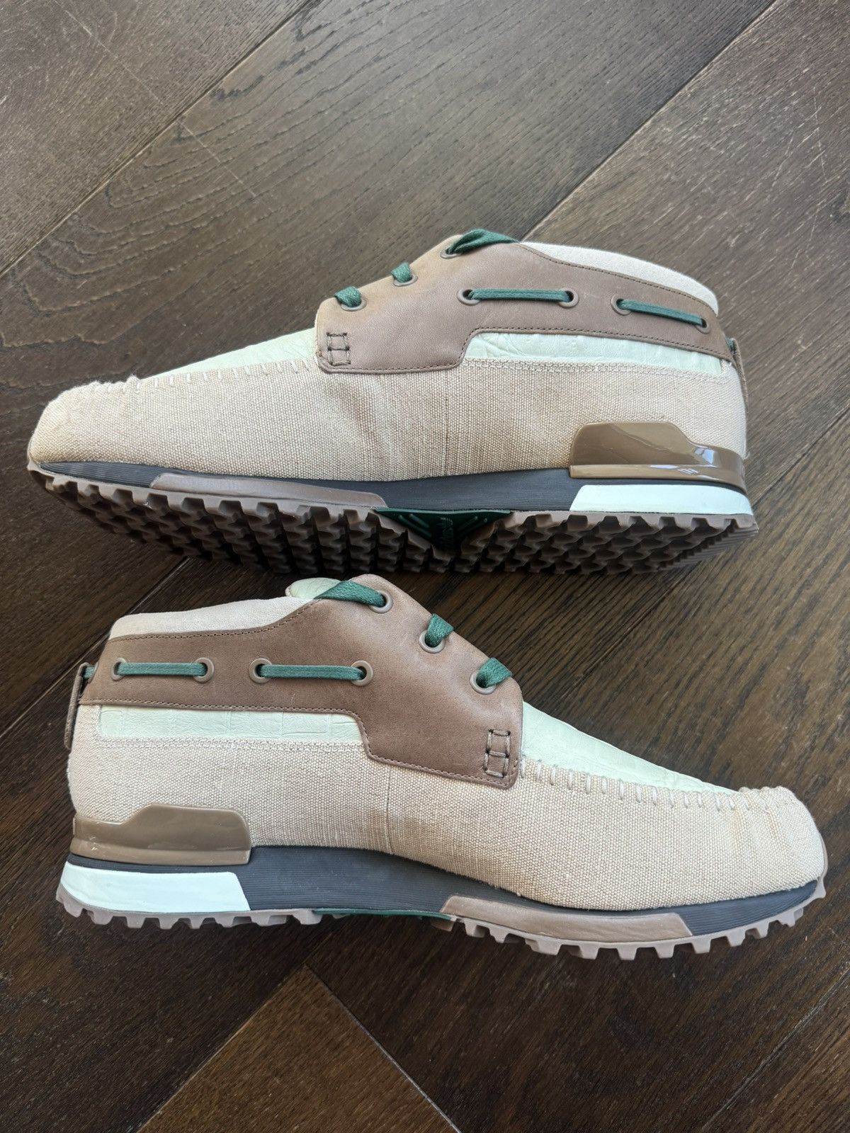 Adidas × Star Wars Adidas x Star Wars ZX 700 Boat “Yoda” New in Box US10.5 Size US 10.5 / EU 43-44 - 3 Thumbnail