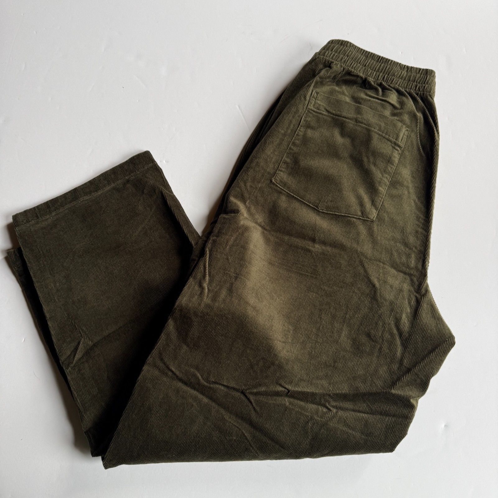 Uniqlo UNIQLO Olive Green Corduroy Easy Pants - Men's Large Size US 34 / EU 50 - 4 Thumbnail