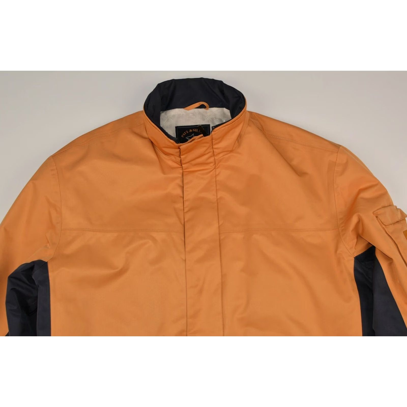 Paul & Shark VINTAGE Paul & Shark Yachting Typhoon 20000 Orange Jacket Men L Made in Italy 100% Polyester Jacket Size US L / EU 52-54 / 3 - 2 Thumbnail