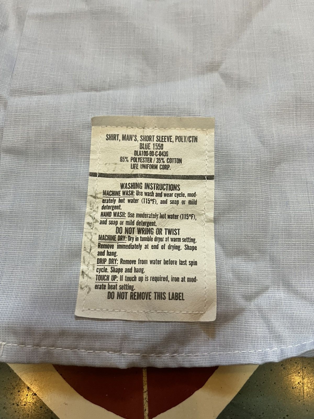 Other USAF Desert Storm Era Service Shirt – Blue Shade Size US L / EU 52-54 / 3 - 3 Thumbnail