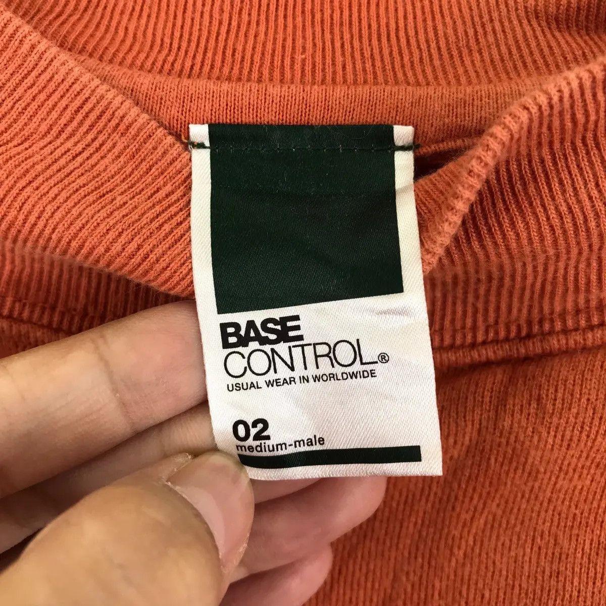 BASE CONTROL Vtg BASE CONTROL JAPAN Streetwear Premium Cotton Sweatshirt Size US M / EU 48-50 / 2 - 6 Thumbnail