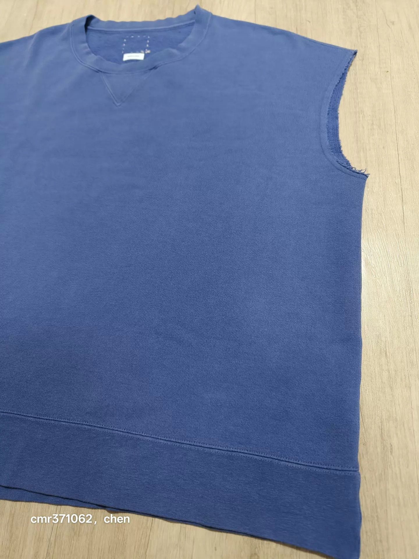Visvim VISVIM 24SS MONDO SWEAT S/L DMGD blue3 3 worn 1x Size US L / EU 52-54 / 3 - 4 Thumbnail