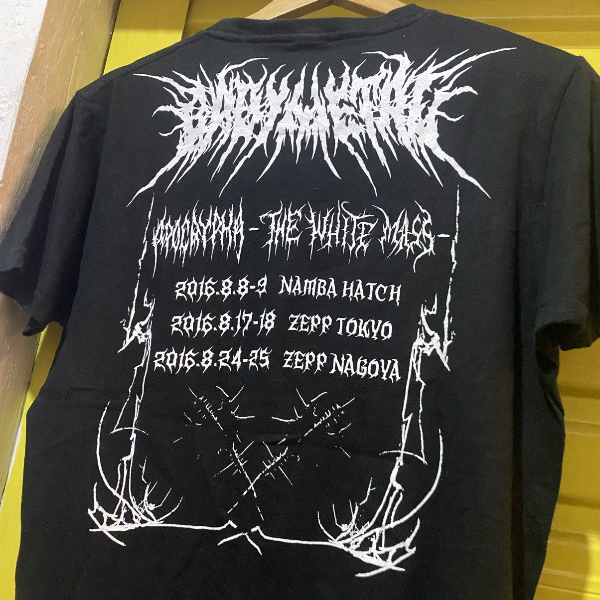 Band Tees × Japanese Brand Baby Metal The White Mass Size US L / EU 52-54 / 3 - 4 Thumbnail