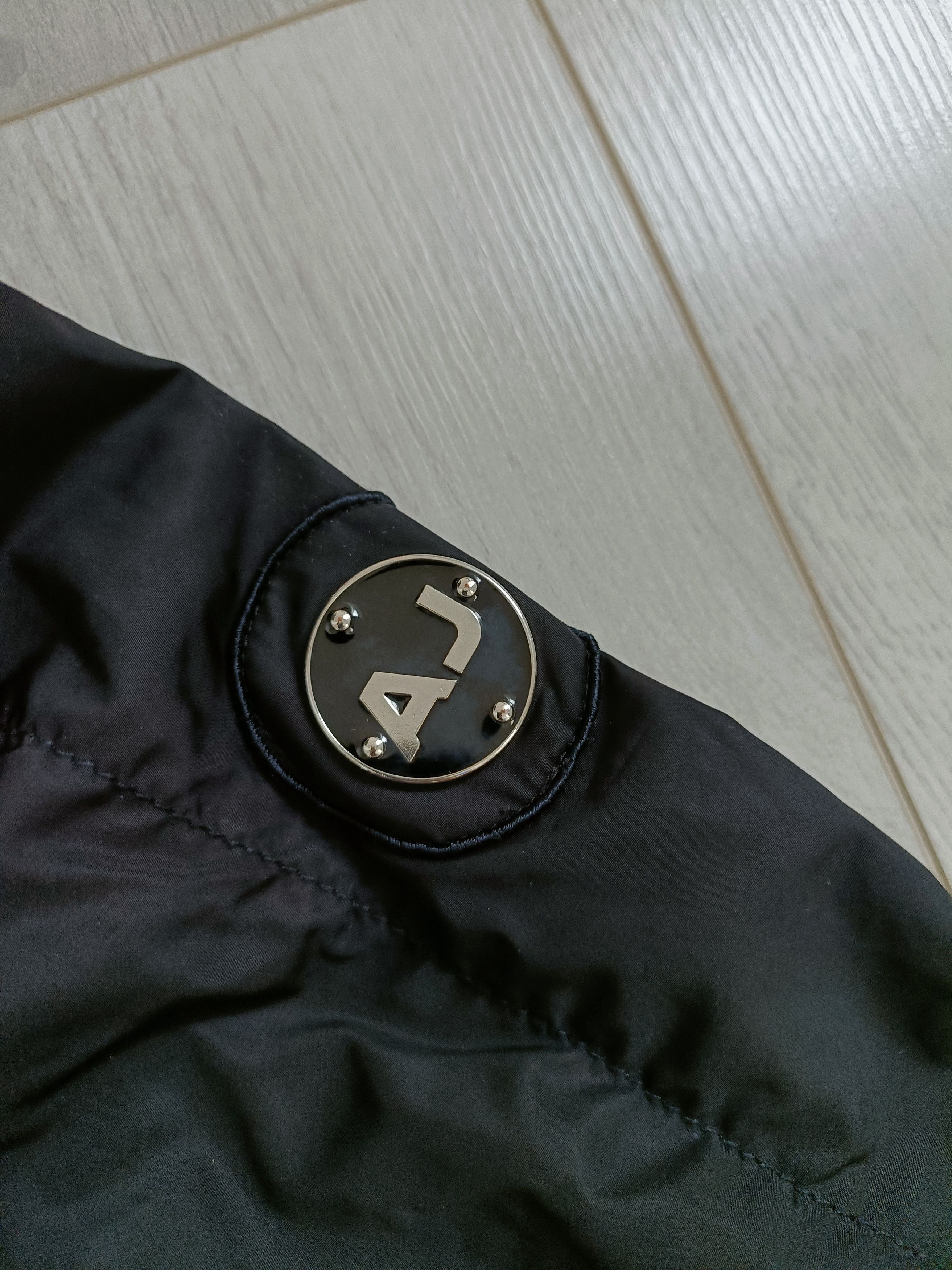 Armani Men's Black Quilted Jacket ! Size US XL / EU 56 / 4 - 5 Thumbnail