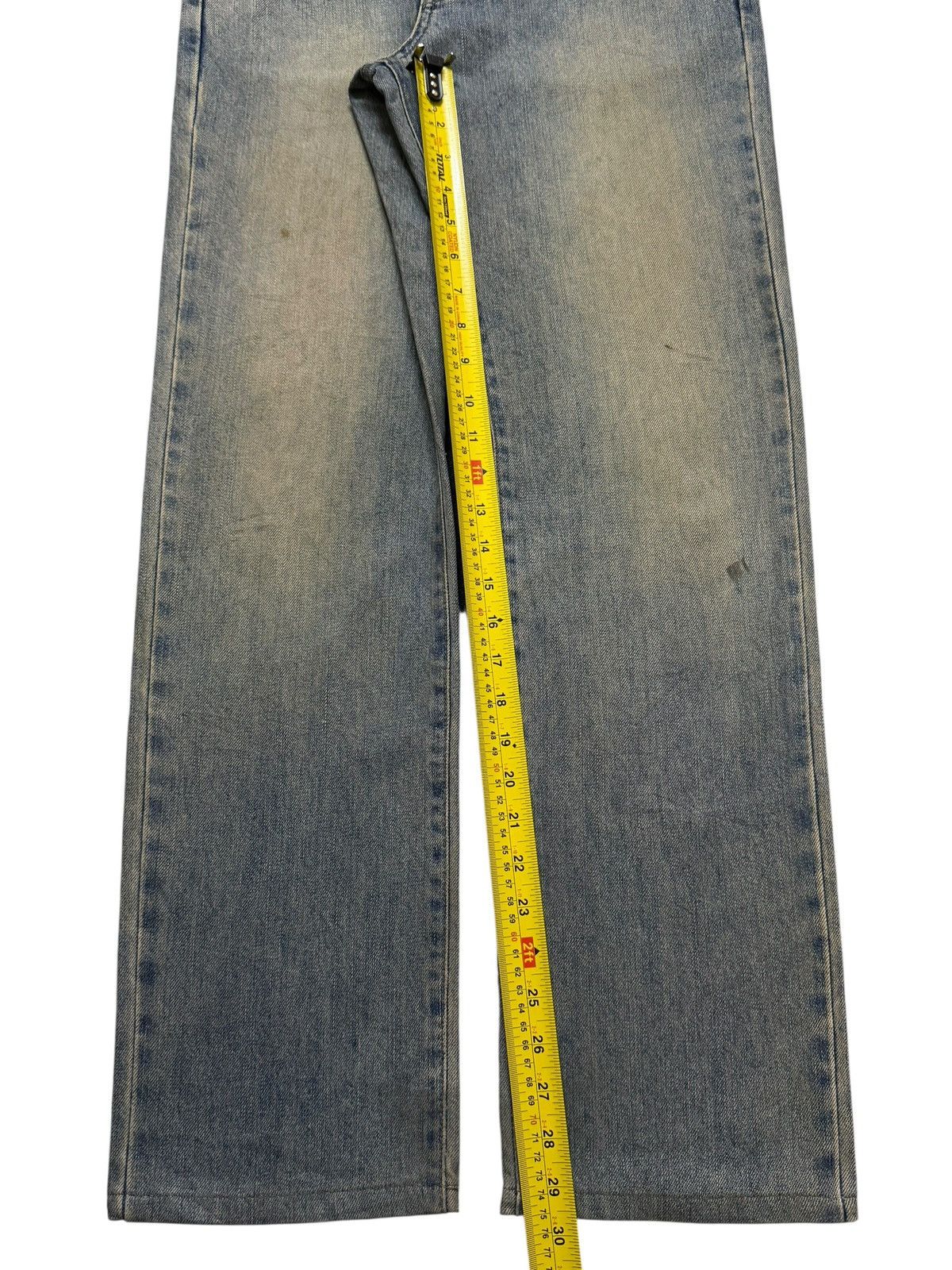 Edwin Vintage 90s Edwin Blue Mud Wash Straight Leg Loose Jeans Size US 28 / EU 44 - 11 Thumbnail
