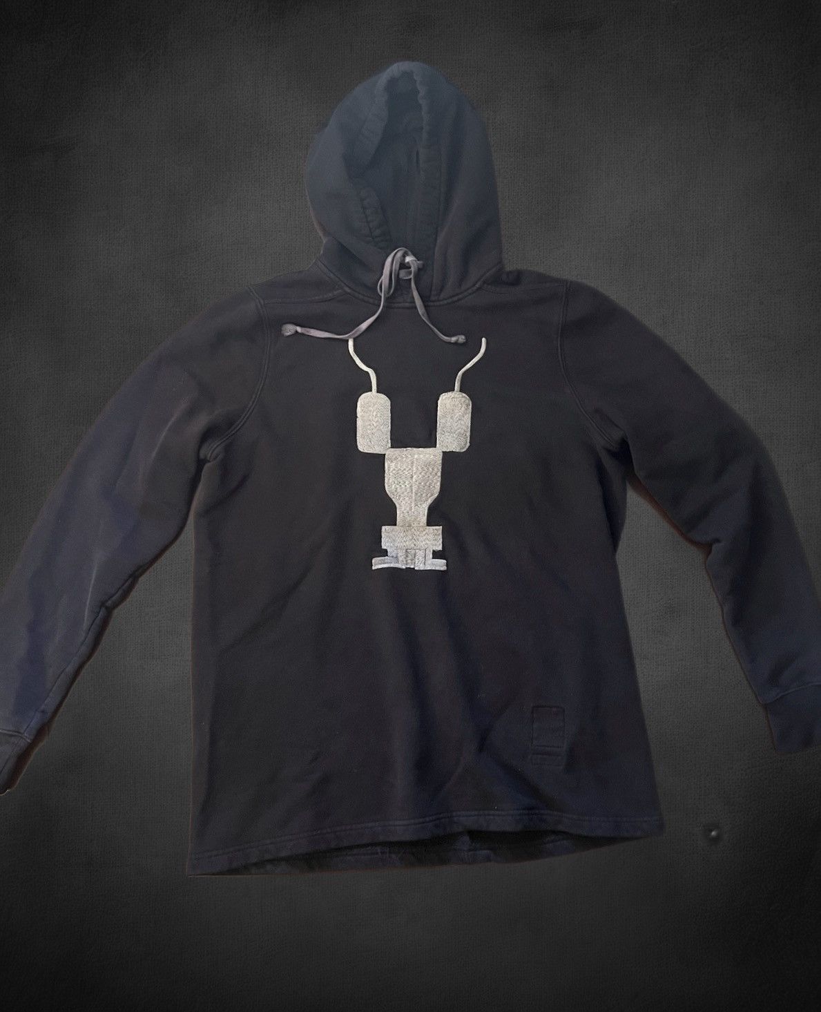 Rick Owens Rick Owens DRKSHDW Logo Hoodie Size US M / EU 48-50 / 2 - 1 Thumbnail