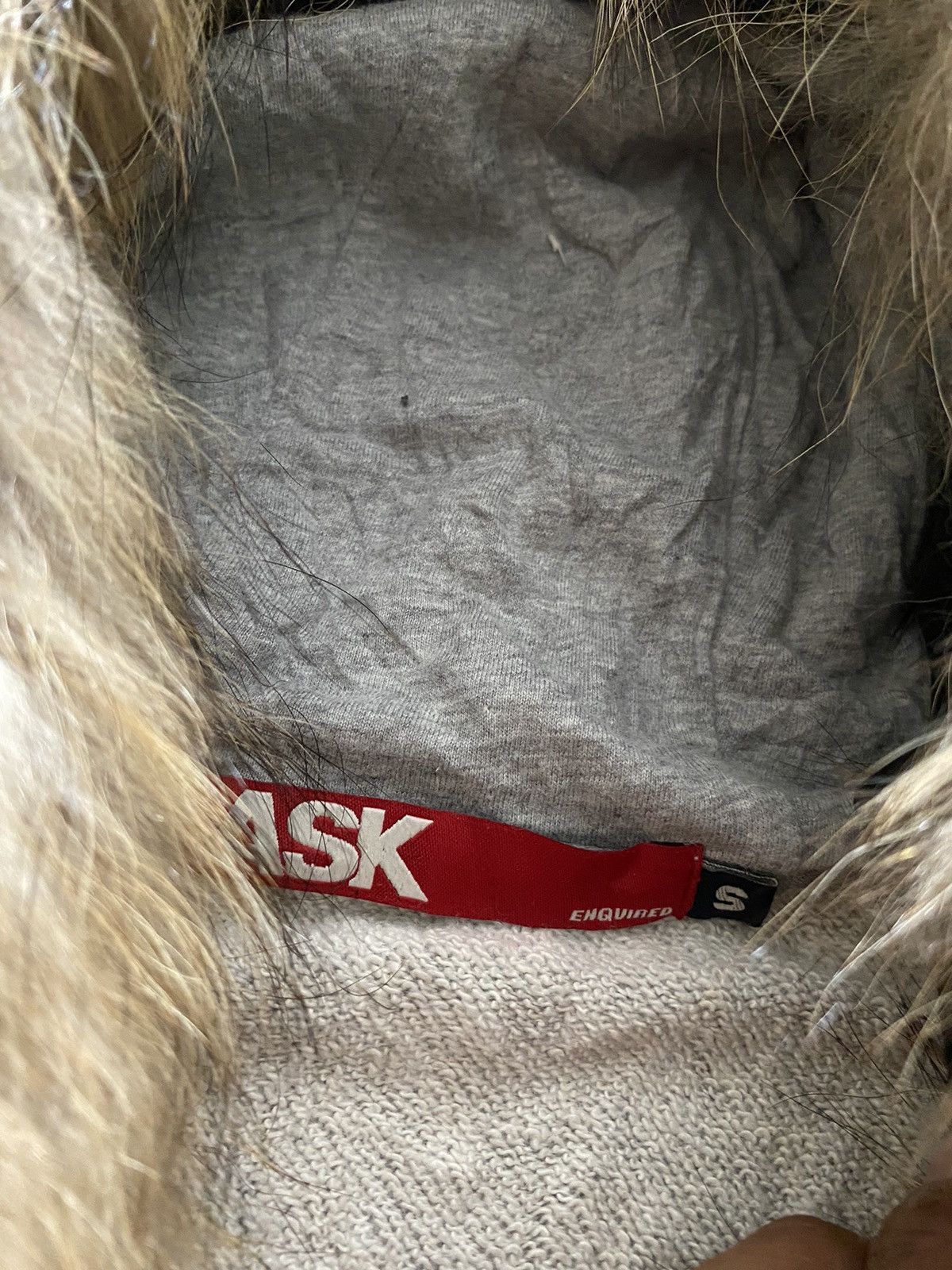 Le Grande Bleu (L.G.B.) Ask enquired british culture faux fur hoodie Size US S / EU 44-46 / 1 - 8 Thumbnail