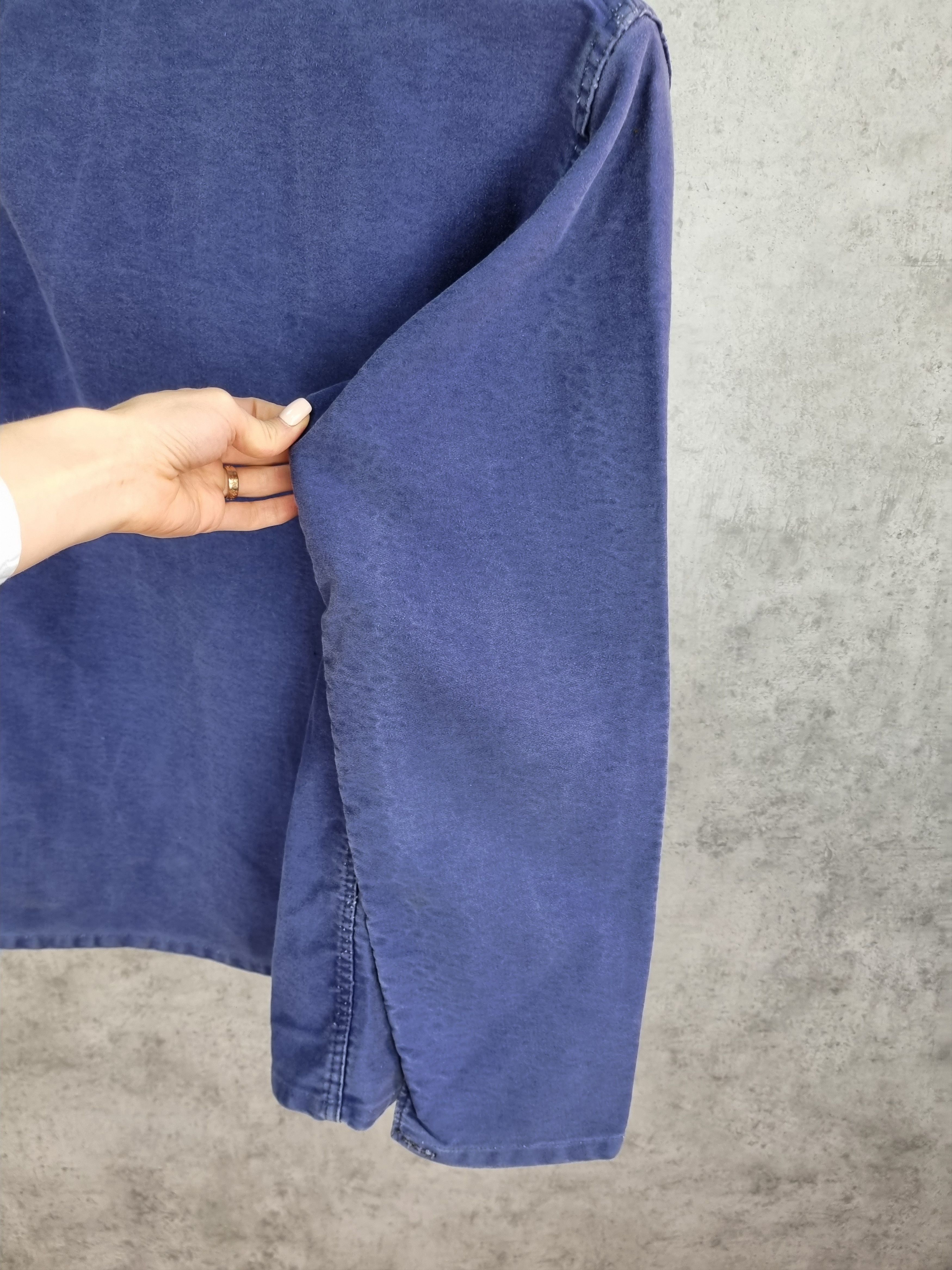 Le Laboureur Vintage French Chore Worker Relaxed Fit Faded Light Jacket Size US XL / EU 56 / 4 - 19 Thumbnail