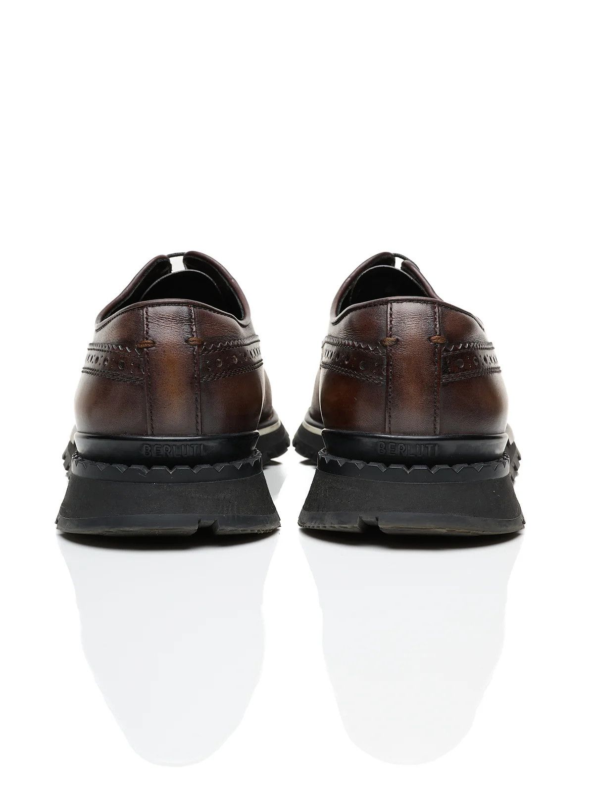 Berluti BERLUTI Oxford Brogues Cacao Venezia Leather Shoes Size US 7.5 / EU 40-41 - 5 Thumbnail