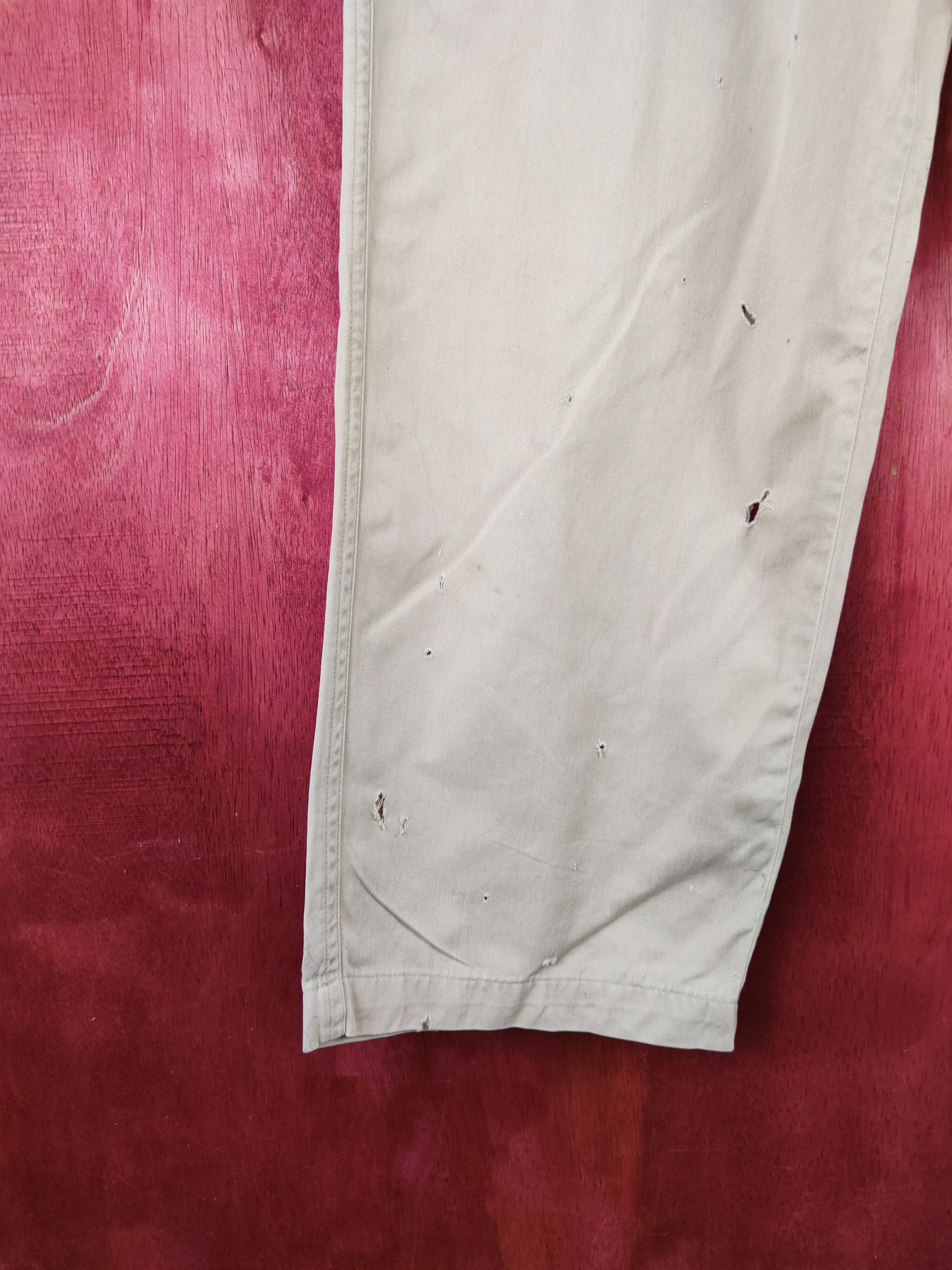 Converse Converse Beige Multipocket Tactical Cargo Pants #S2137 Size US 32 / EU 48 - 6 Thumbnail