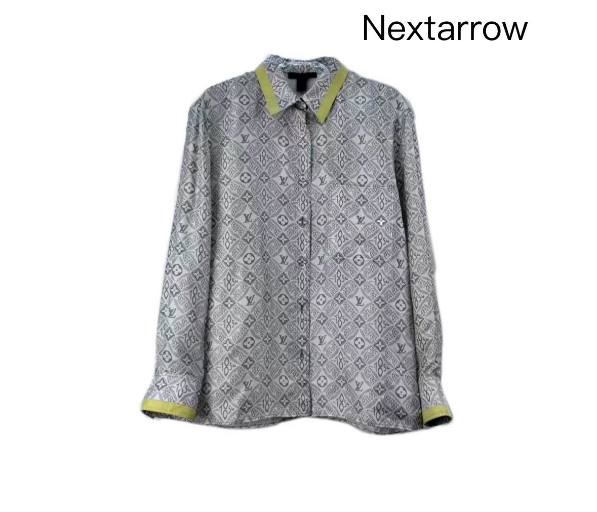 Louis Vuitton Louis Vuitton Beige full silk shirt 2412-Nextarrow Size US S / EU 44-46 / 1 - 1 Thumbnail