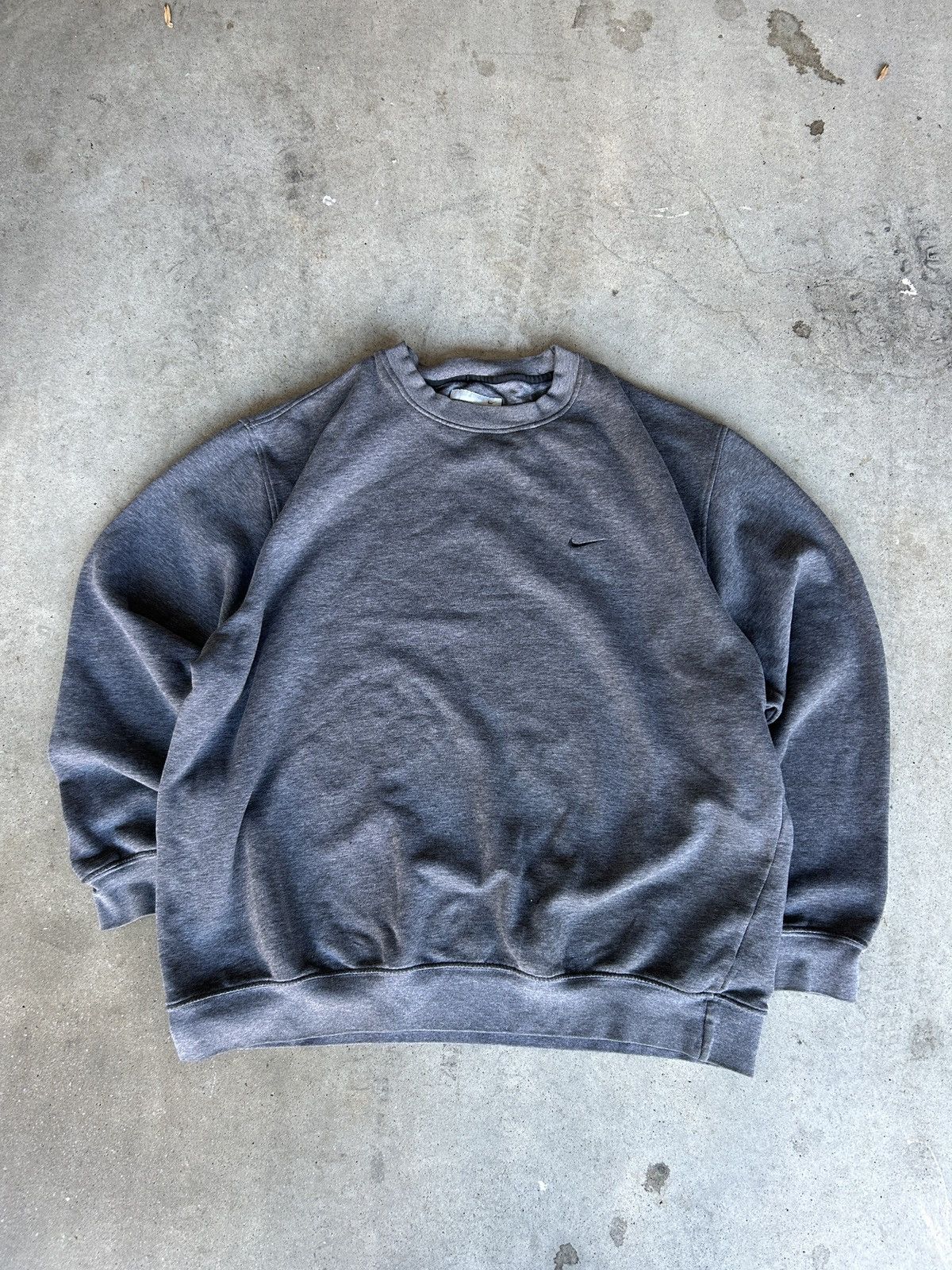 Nike Grey Nike crewneck sweatshirt Size US XL / EU 56 / 4 - 1 Thumbnail