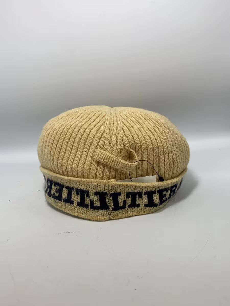 Jean Paul Gaultier Jacquard Logo Wool Knit Cap Size ONE SIZE - 2 Thumbnail