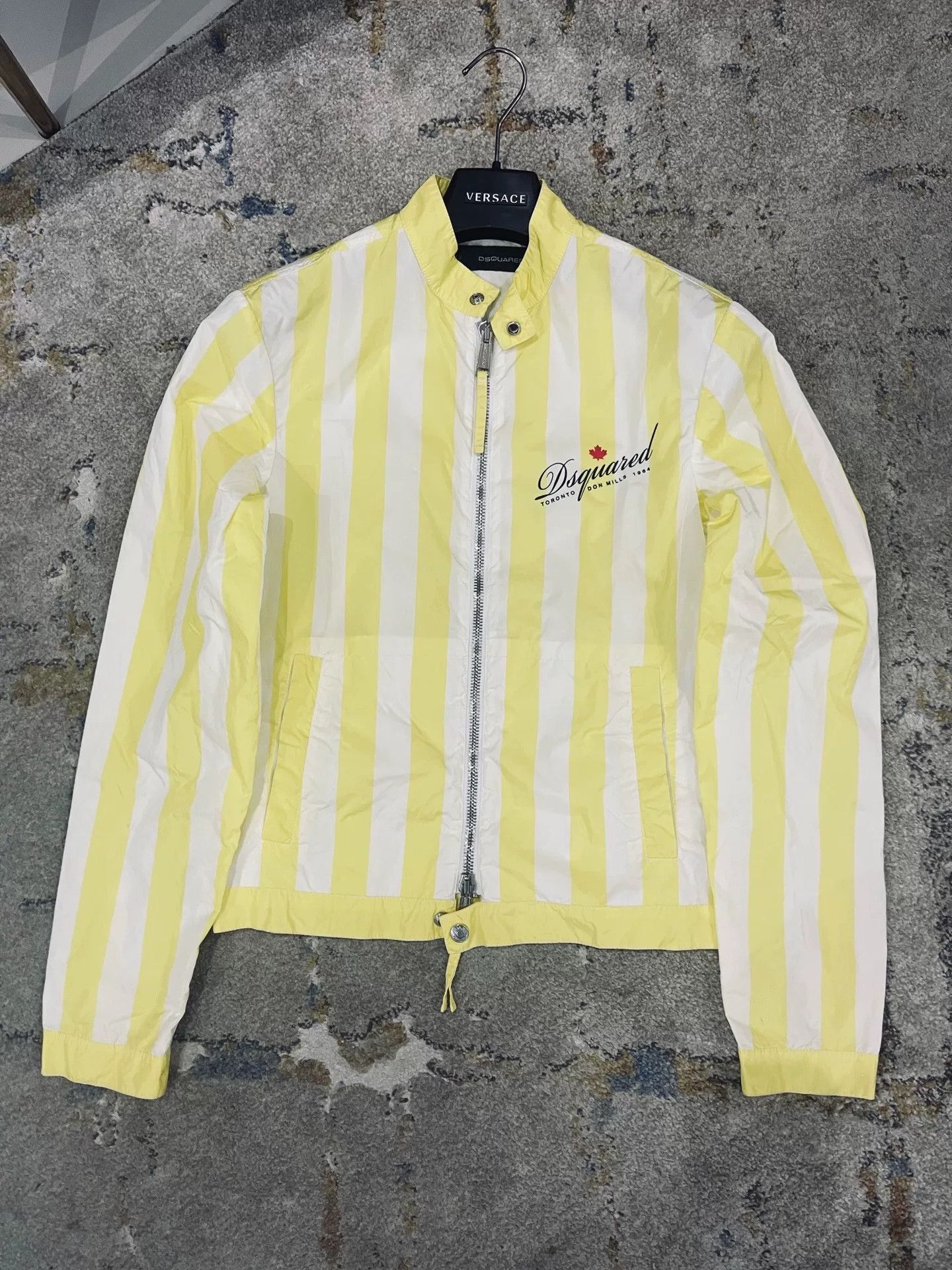 Dsquared2 DSquared2 Designer Jacket with Stripes Size US S / EU 44-46 / 1 - 1 Thumbnail