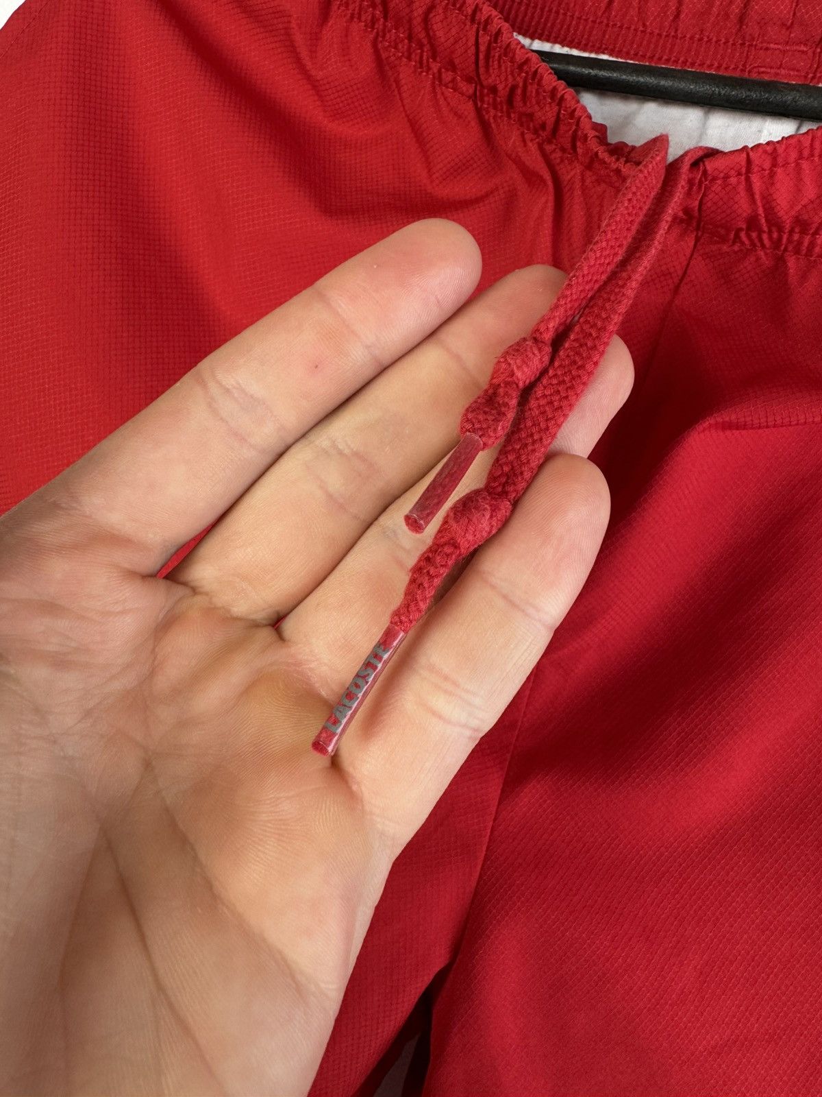 Other Lacoste Nylon Track Pants Red Size M Size US 32 / EU 48 - 8 Thumbnail