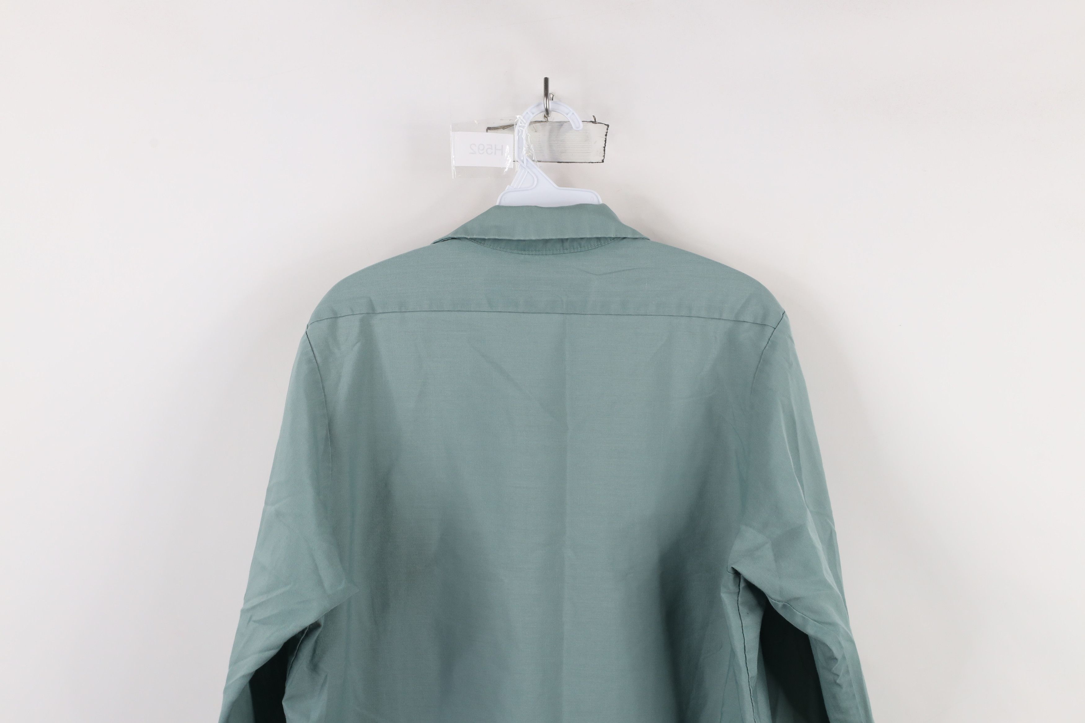 Vintage Vintage 70s Streetwear Workwear Mechanic Button Shirt Mint Size US M / EU 48-50 / 2 - 14 Thumbnail