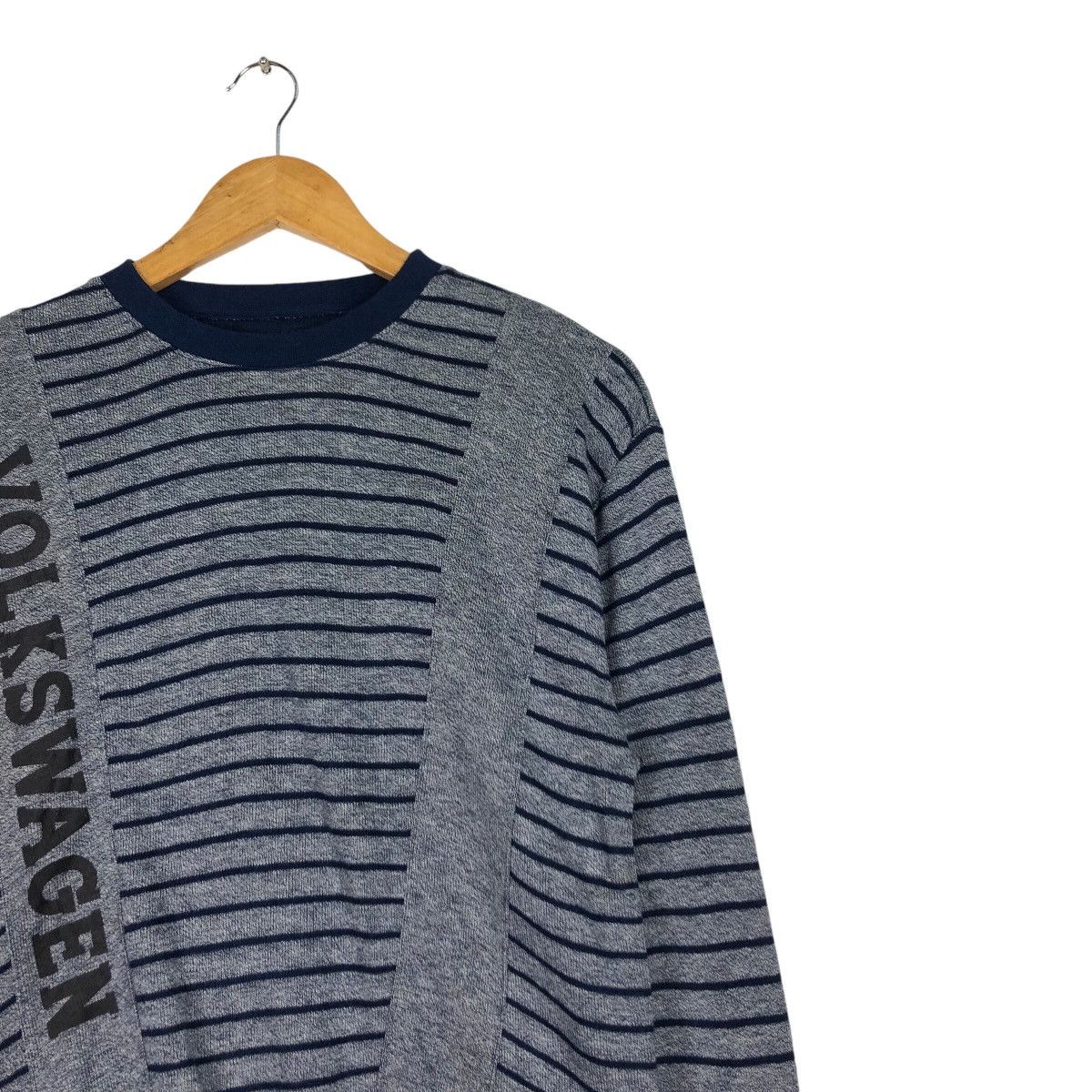 Japanese Brand × Vintage Rare Volkswagen Stripe Fleece Sweatshirt Small #A2 Size US S / EU 44-46 / 1 - 5 Thumbnail