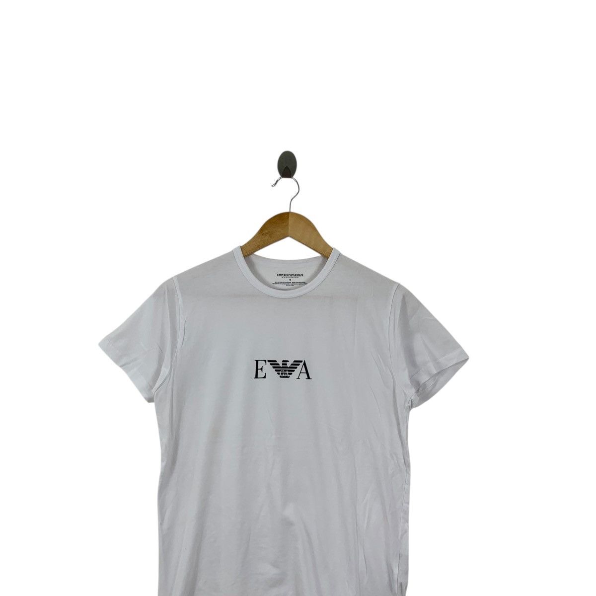 Emporio Armani EMPORIO ARMANI ITALY EA Box Logo Giorgio Collection Tee Size M / US 6-8 / IT 42-44 - 2 Thumbnail