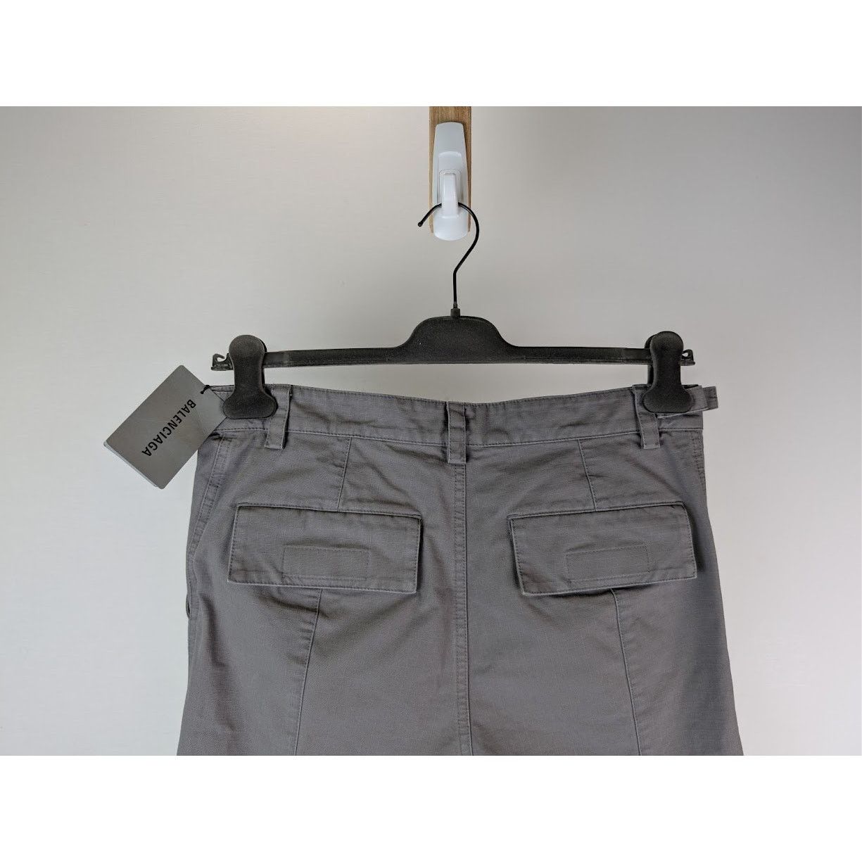 Balenciaga o1rshd1 Cotton Ripstop Pants in Gray Size US 30 / EU 46 - 12 Thumbnail
