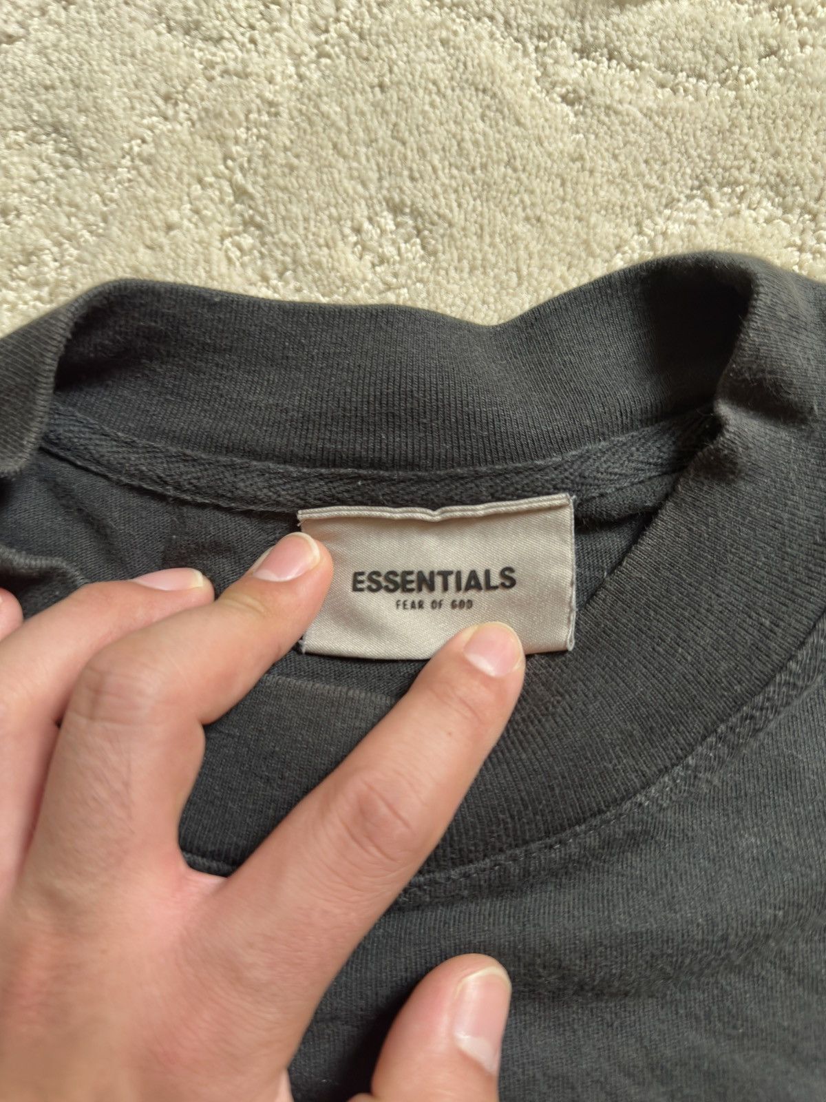Fear of God FEAR OF GOD ESSENTIALS LONGSLEEVE Size US S / EU 44-46 / 1 - 4 Thumbnail