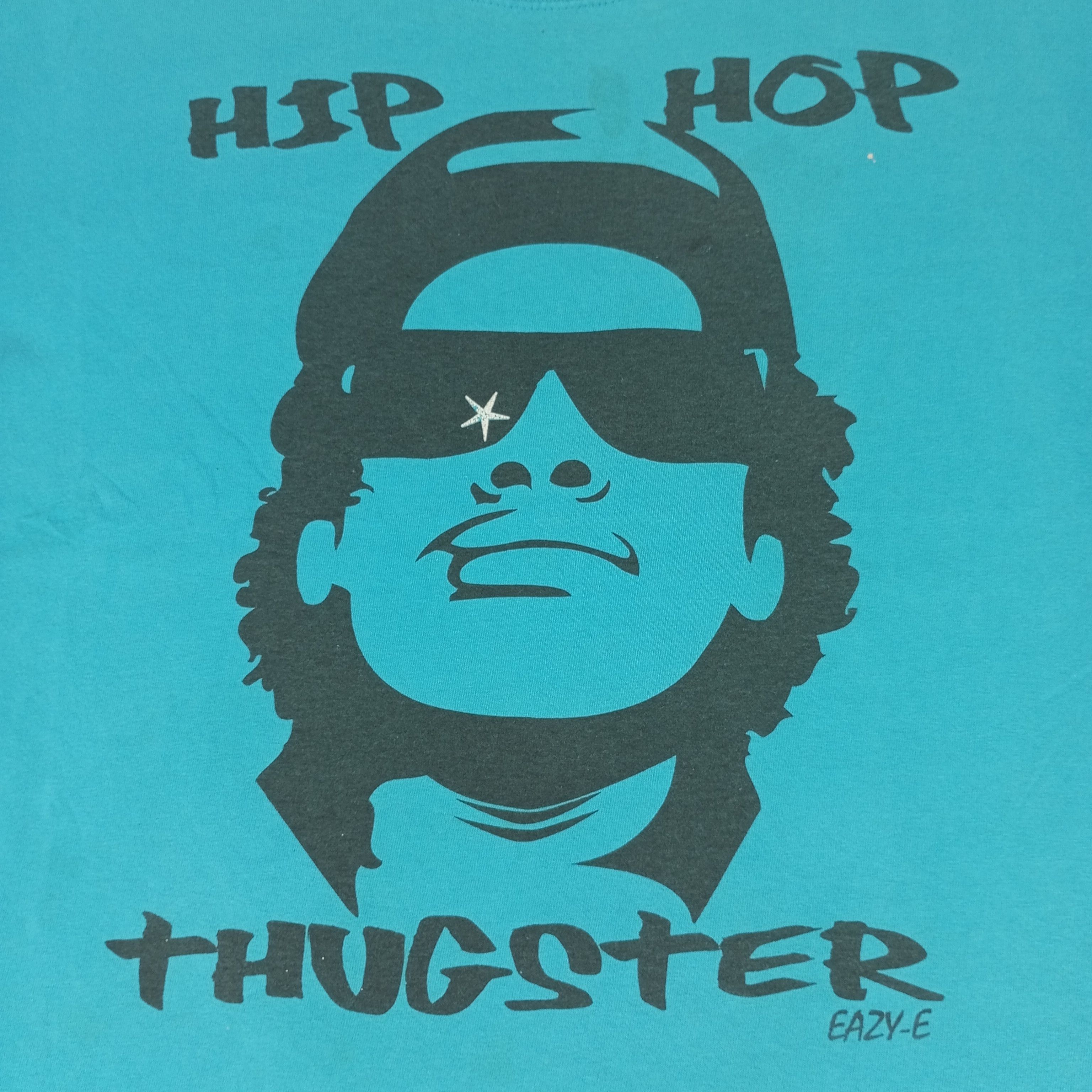 Rap Tees × Vintage Hip Hop Thugster Rapper Music Style Streetwear Tshirt Size US XXL / EU 58 / 5 - 2 Thumbnail