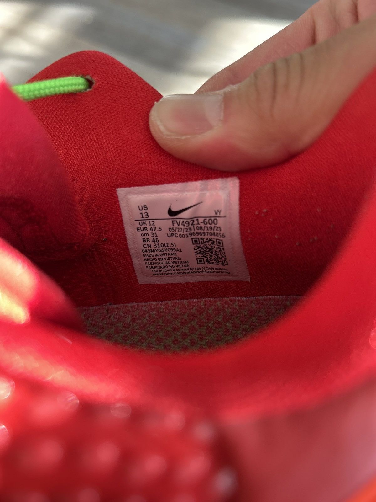 Nike Kobe 6 Reverse Grinch size 13 Size US 13 / EU 46 - 6 Thumbnail