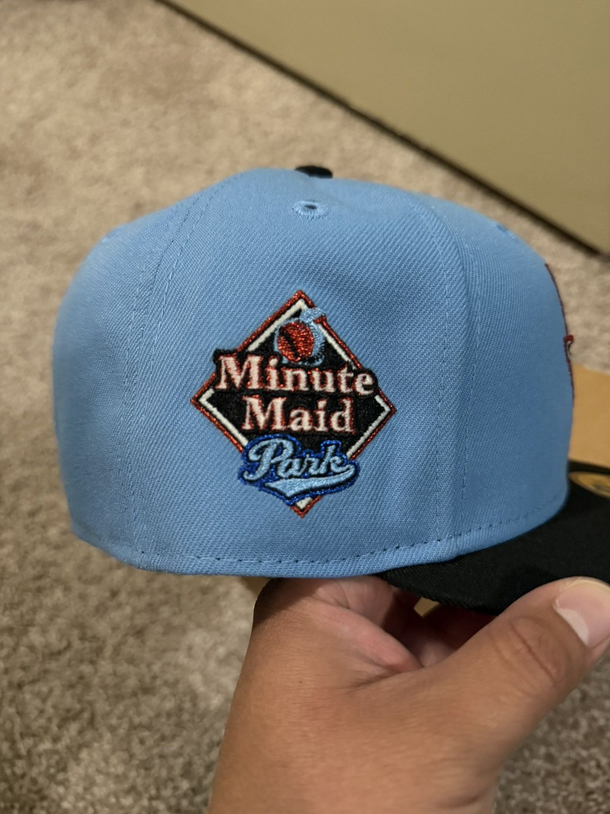 Hat Club 7 1/4 New Era Houston Astros Minute Maid Fitted Size ONE SIZE - 2 Thumbnail