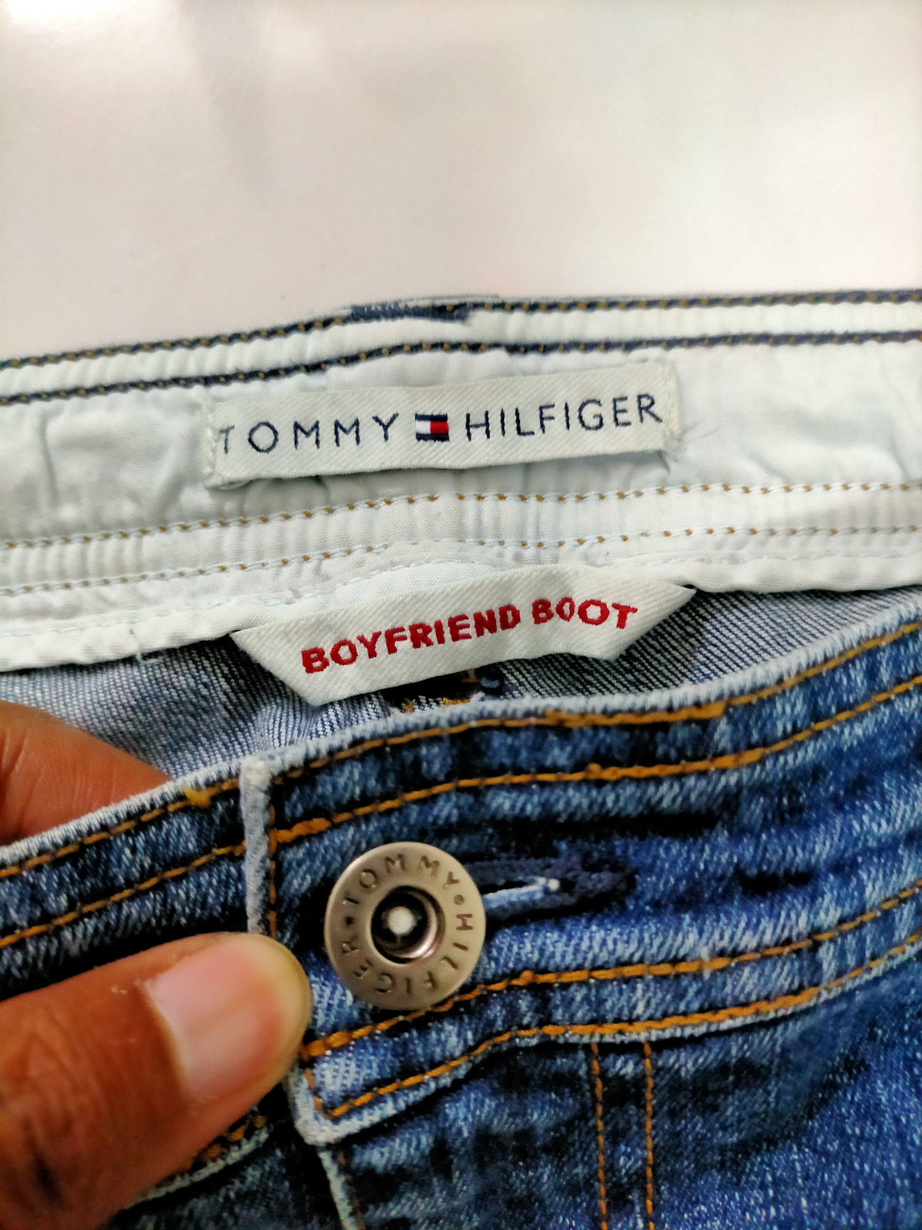 Tommy Hilfiger × Vintage Vintage Tommy Hilfiger Carpenter Flare Jeans Size US 32 / EU 48 - 5 Thumbnail