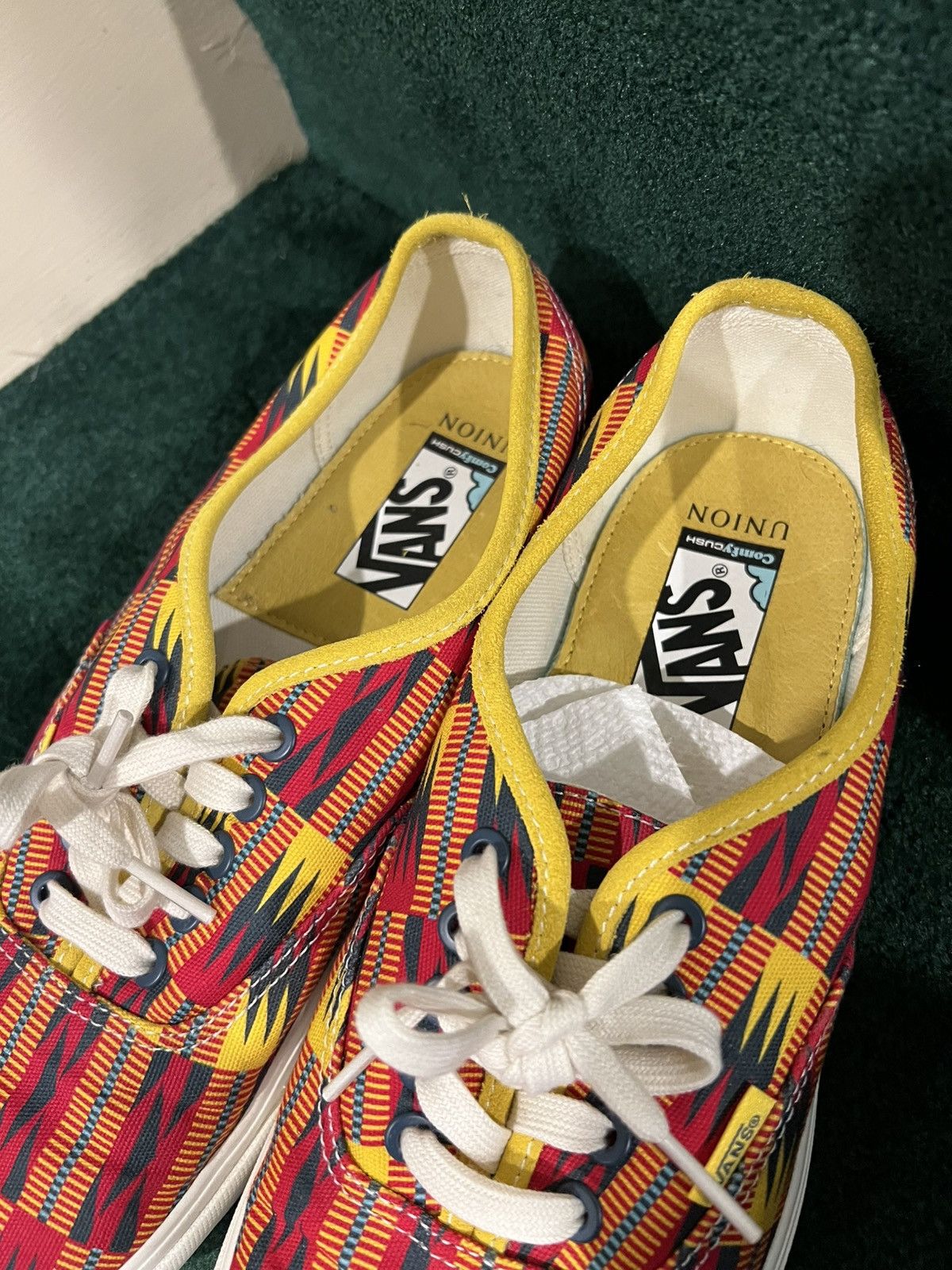 Union LA Vans Authentic Union Kente Cloth Size US 9 / EU 42 - 7 Thumbnail