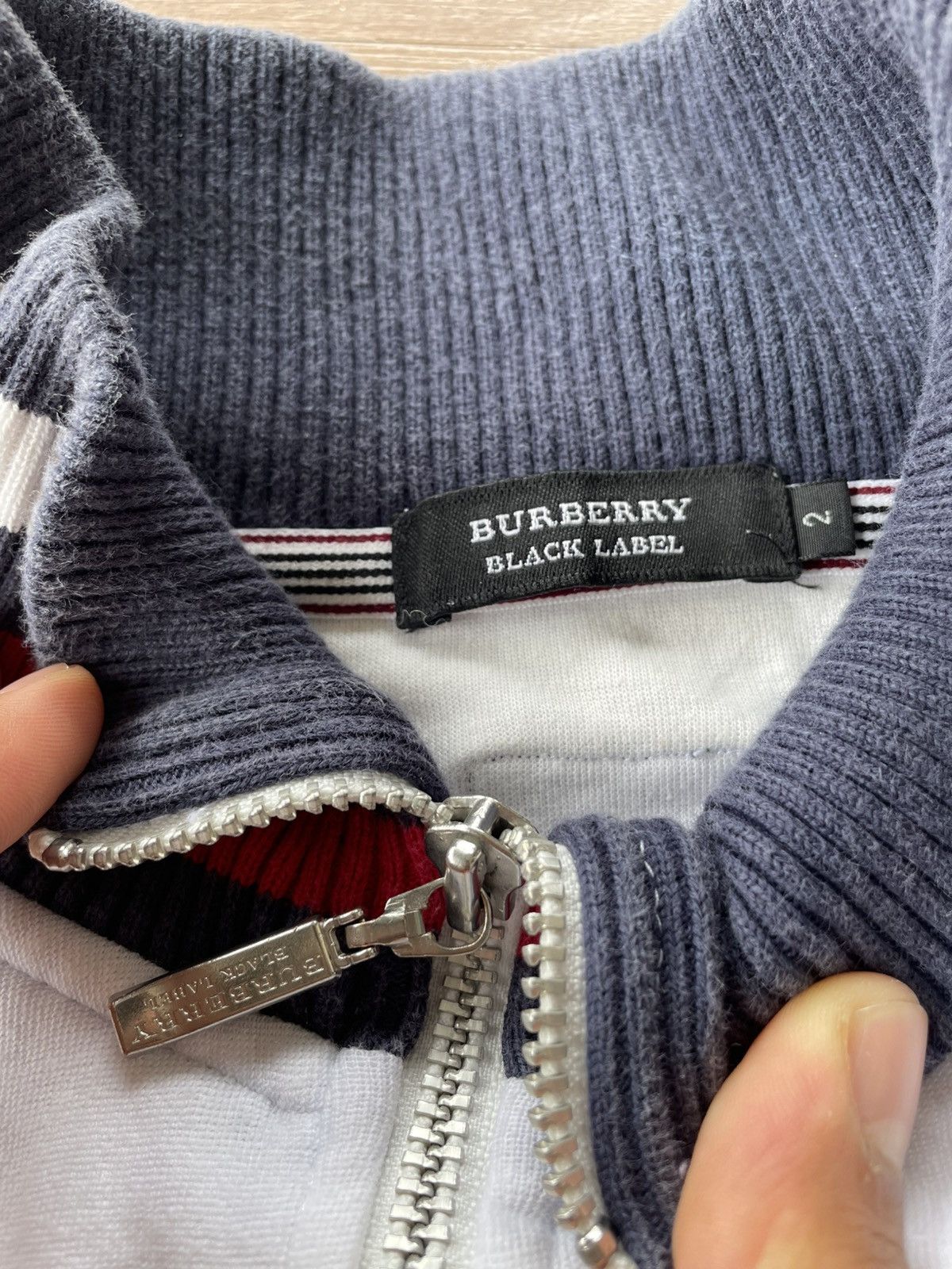 Burberry Burberry black label zipper hoodie Size US M / EU 48-50 / 2 - 3 Thumbnail