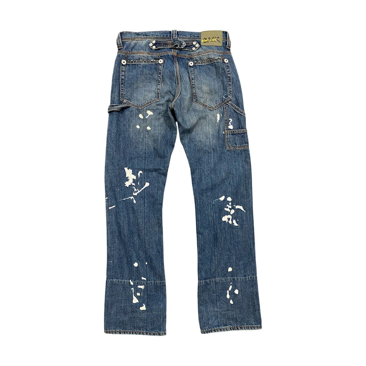 Junya Watanabe Back Vintage Distressed Patchwork Denim like Junya Watanabe Size US 32 / EU 48 - 13 Thumbnail