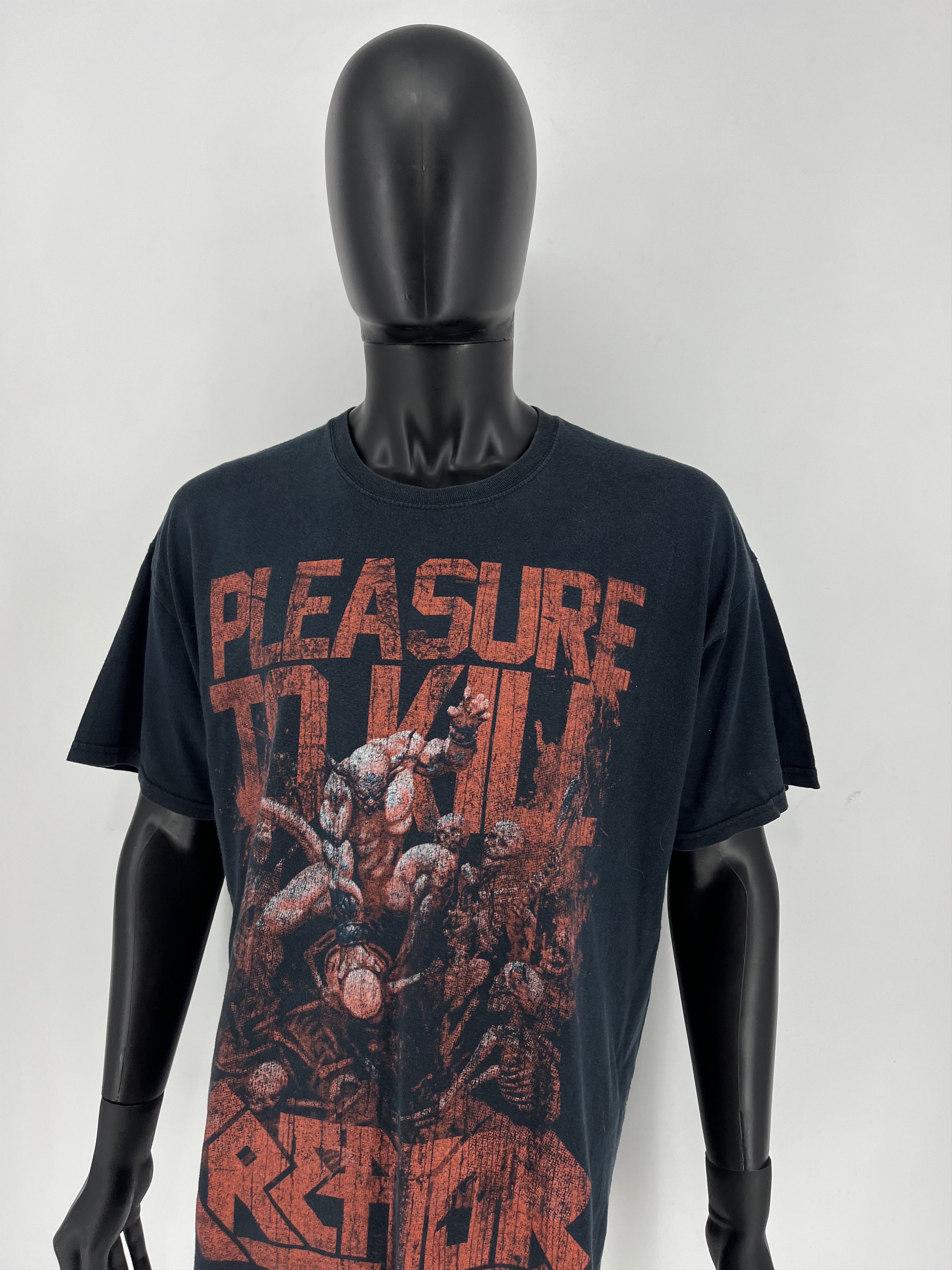 Band Tees Kreator pleasure to kill T-shirt band rock tee size XLarge Size US XL / EU 56 / 4 - 5 Thumbnail