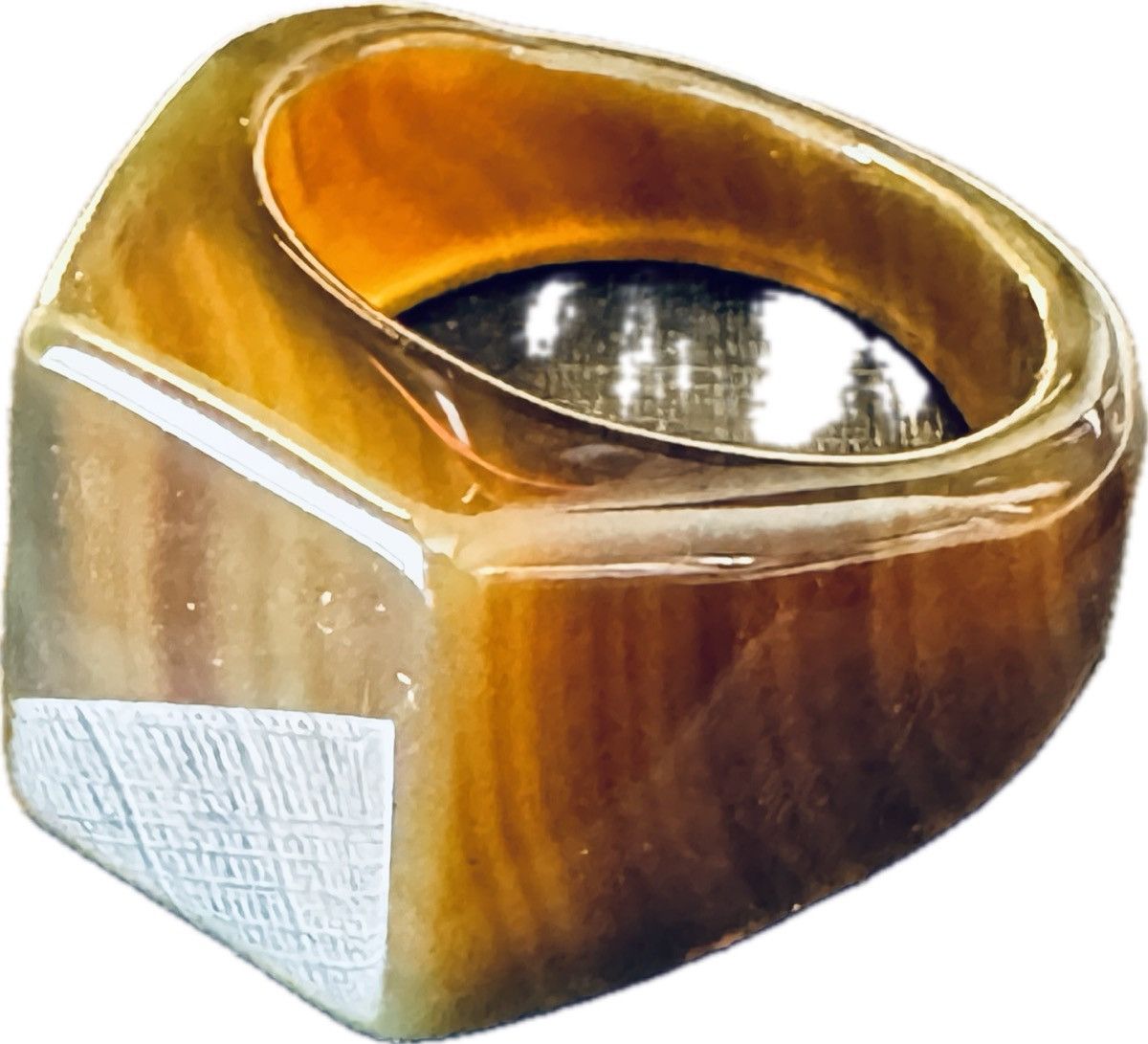 Luke Vicious × Vintage Mother Earth Glass Ring Size ONE SIZE - 4 Thumbnail