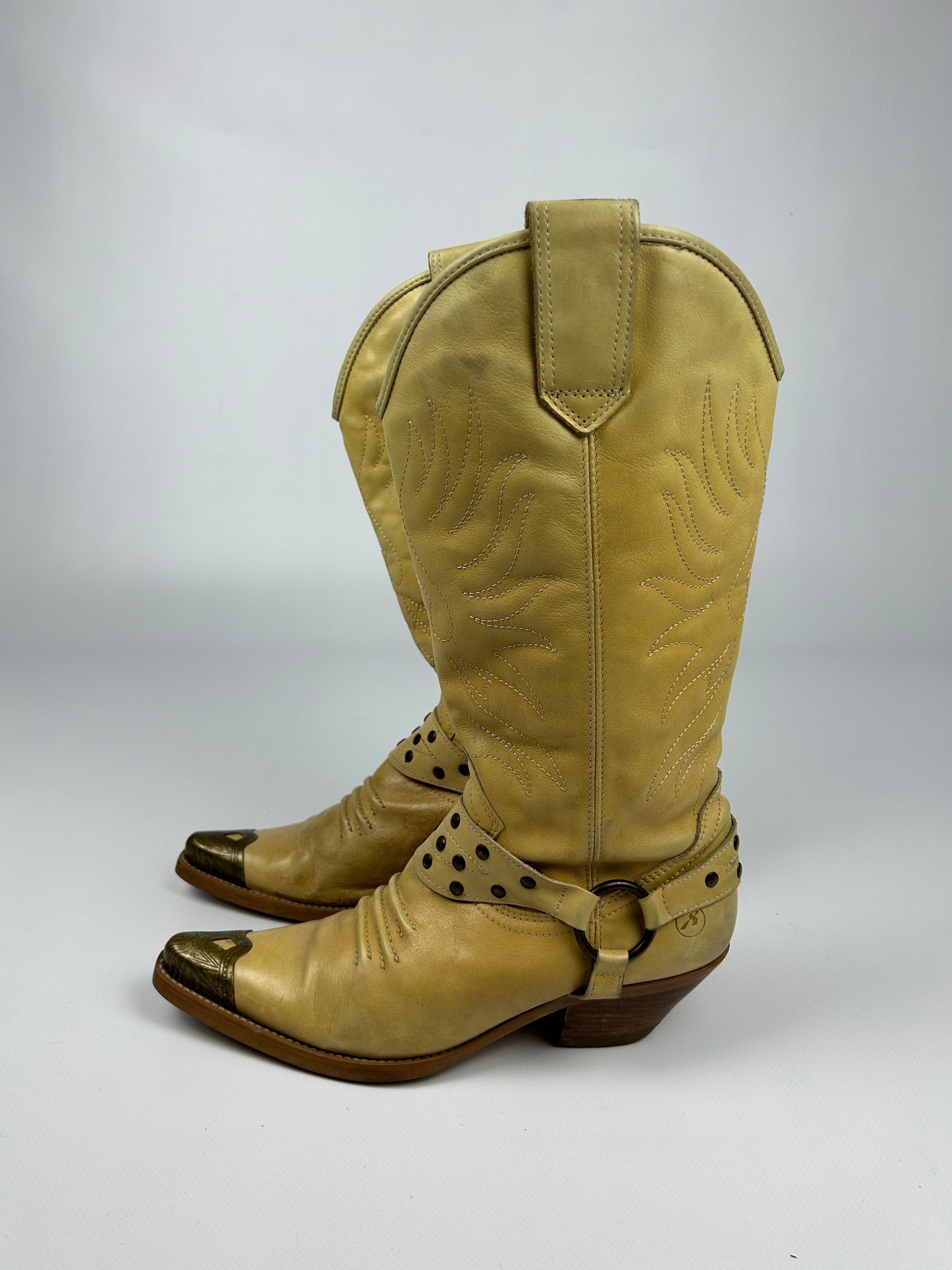 Vintage Vintage Bronx cowboy leather boots Size US 9 / IT 39 - 3 Thumbnail