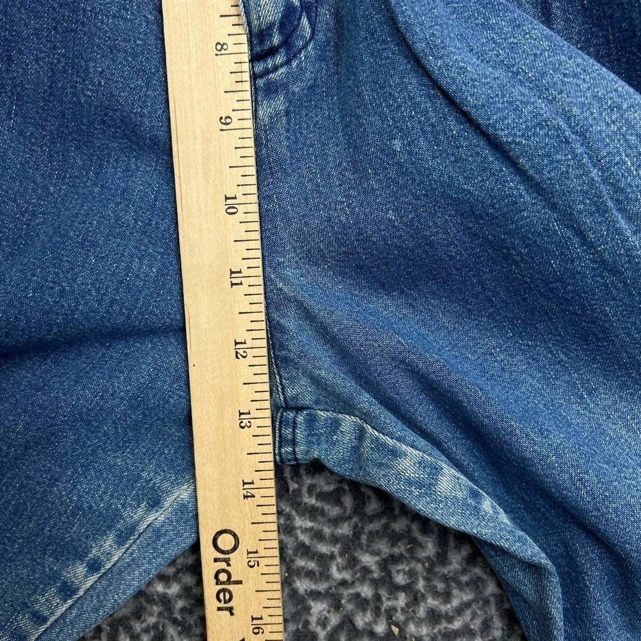 Calvin Klein Vintage Calvin Klein Jeans 12 Denim Straight Cotton 28x32 Size 28" / US 6 / IT 42 - 6 Thumbnail