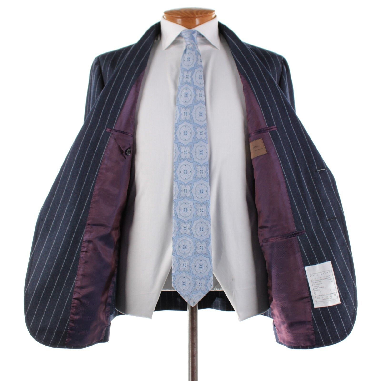 Other Stile Latino Suit Size US 44 Regular in Blue Size 44R - 7 Thumbnail