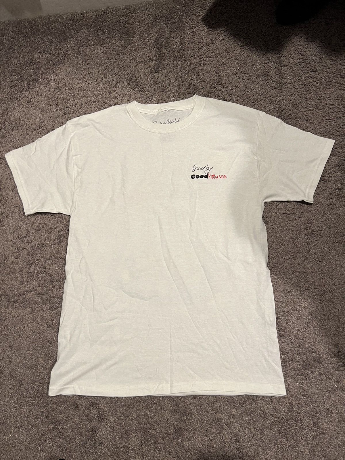 Pacsun Juice Wrld Tee Goodbye & Good Riddance | Grailed