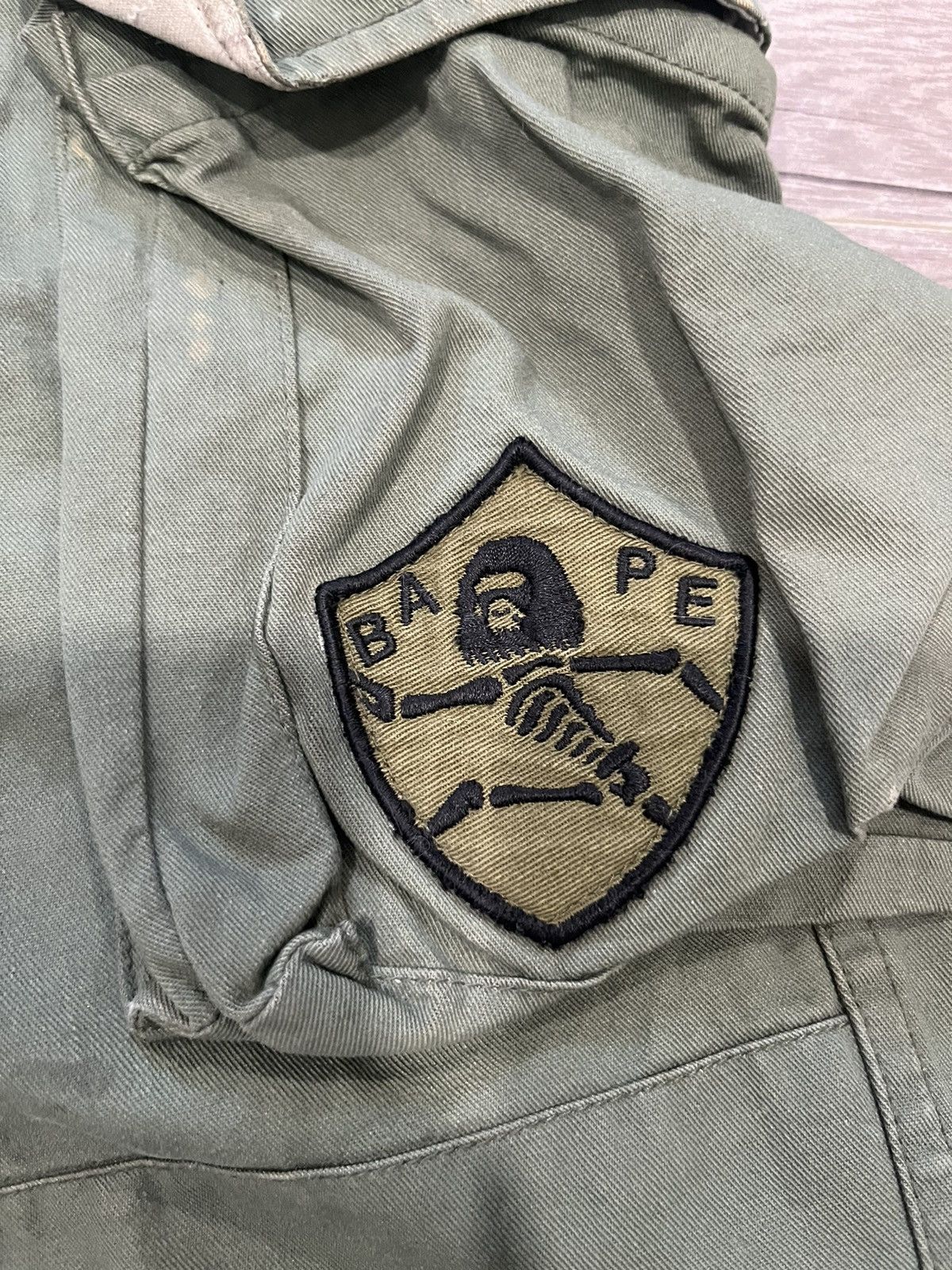 Bape Bape Vintage Pirate cargo pants Size US 31 - 5 Thumbnail