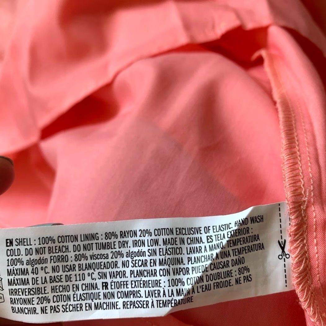 Vintage Tuckernuck Dress Small S Short Pink Hyacinth Coral Women Ladies Size S / US 4 / IT 40 - 8 Thumbnail